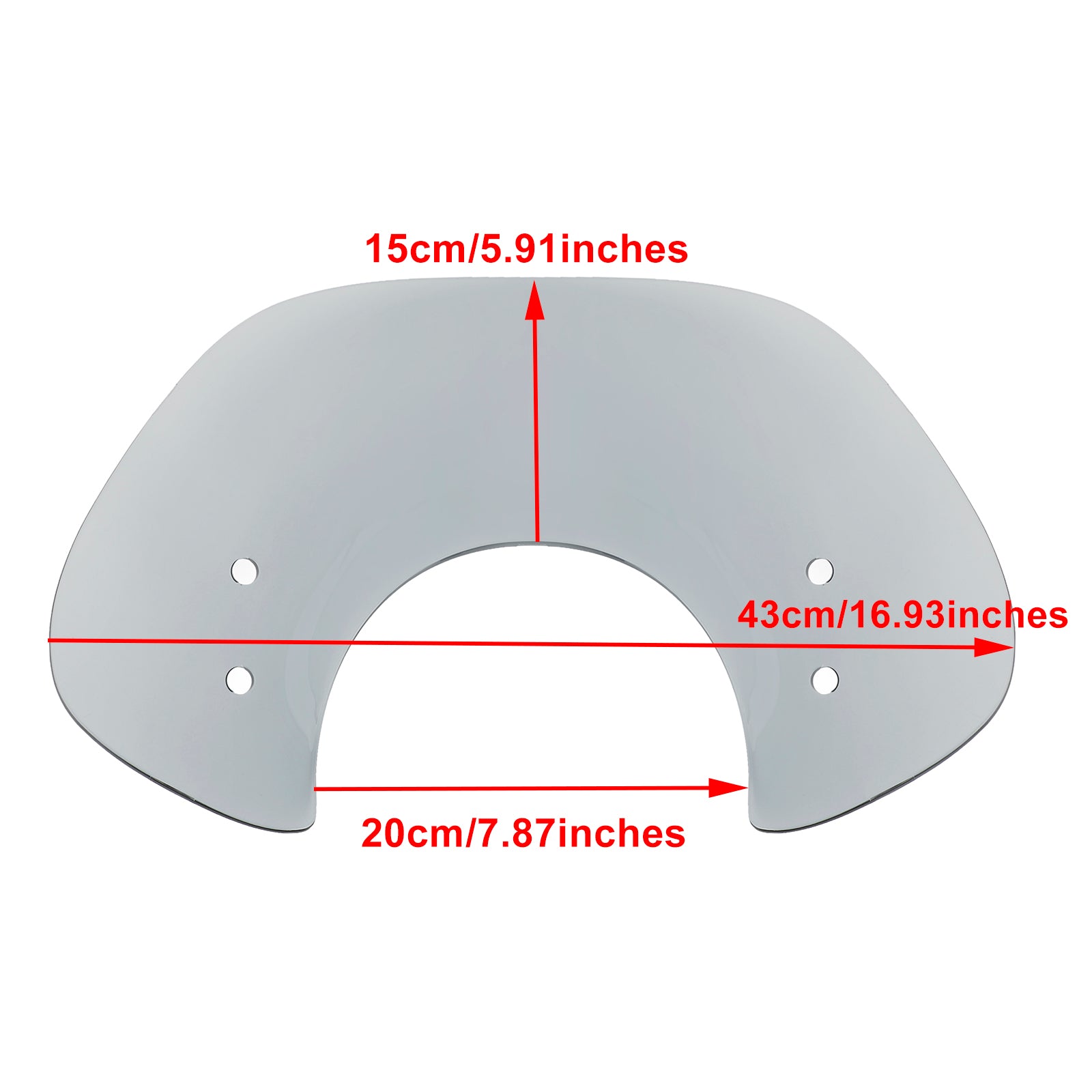 Pare-brise court Vespa GTS250 GTS300 2017-2022