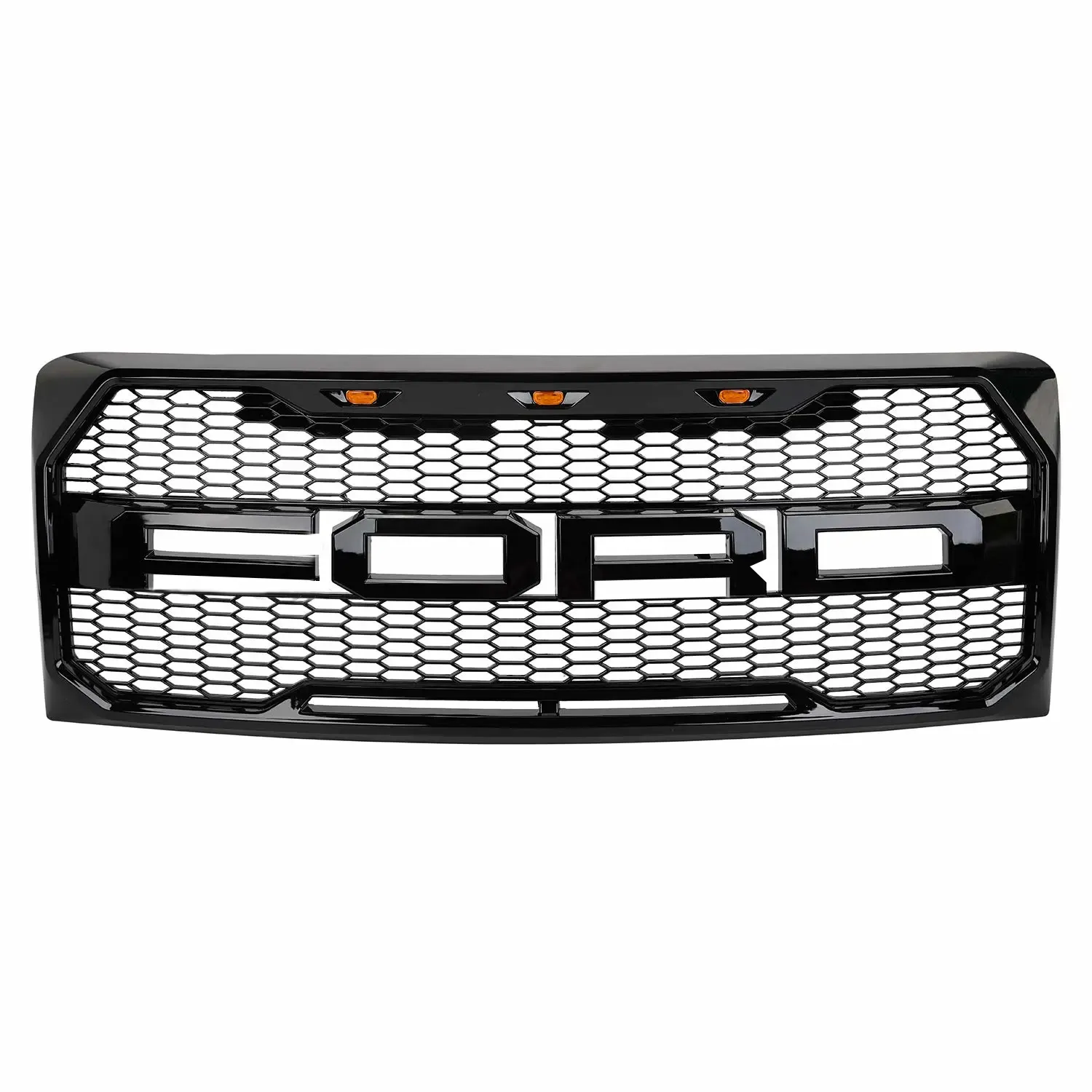 Black Calander Mate Raptor w stylu Ford F150 (2009-2014) z bursztynem LED