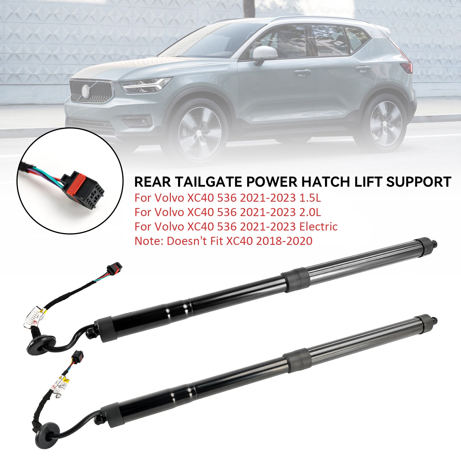 Rear Electric Tailgate Gas Strut 32296296 Pour Volvo XC40 536 2021-2023