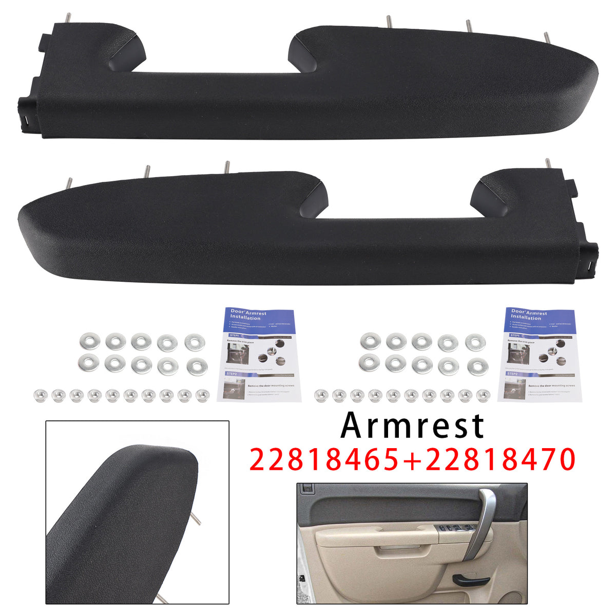 Reparatur der vorderen Armlehne für Chevrolet Silverado 2500 HD (2010–2014) – Teilenummer : 22818470