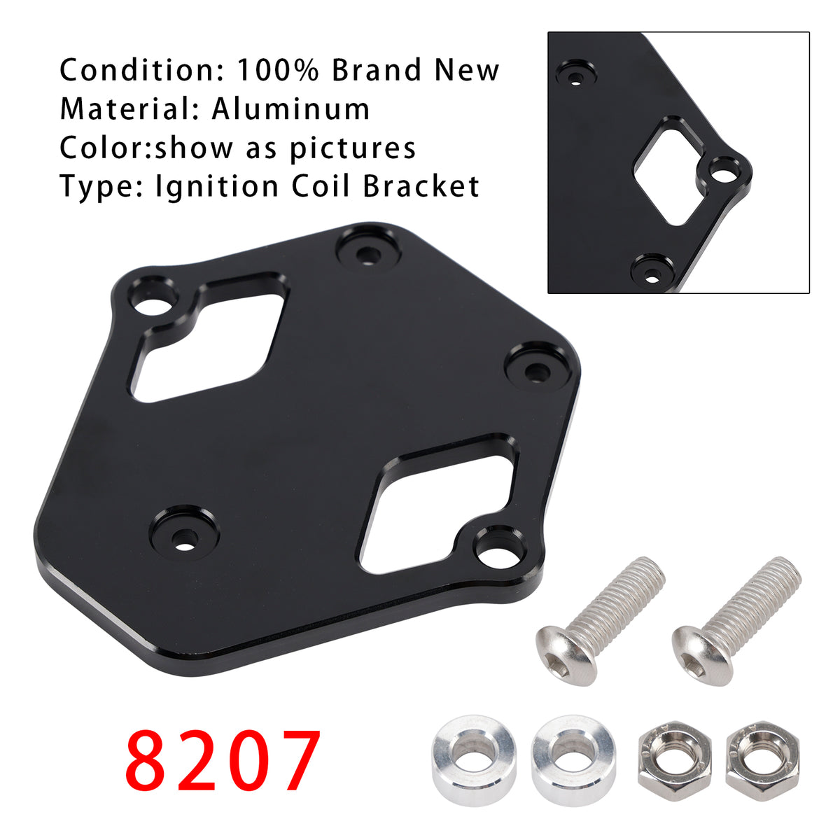 Nosilec vžigalne tuljave iz aluminija za tuljavo Blaster SS 8207