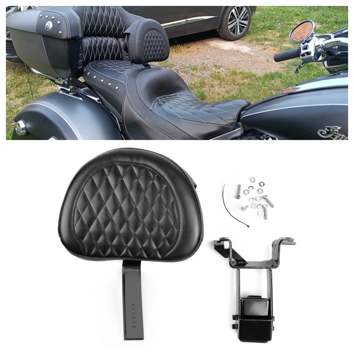 Indian Chiefain/Roadmaster 2014-2018 Zwart keukenbestand inclusief montagekit inclusief