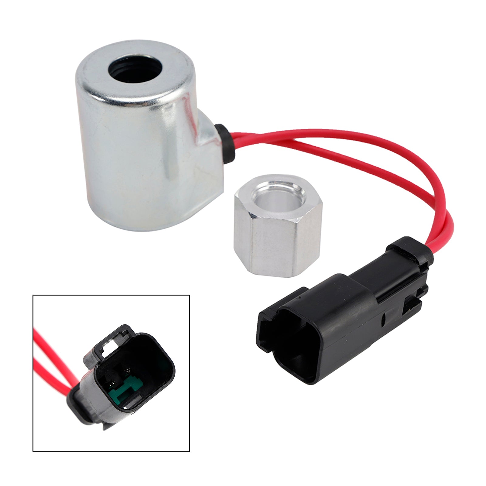 Bobine d'électrovanne 6717706 6676566 pour Bobcat 751 763 853 A220 A300 S220 S250