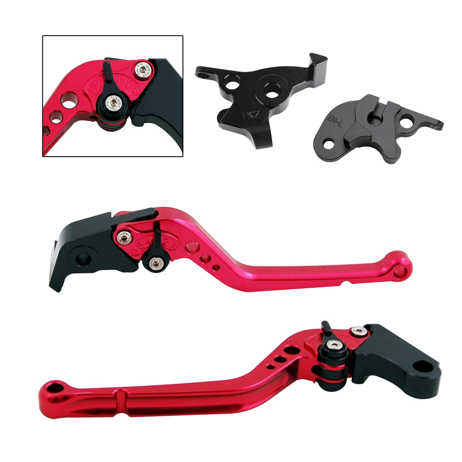 CFMOTO 250NK ABS 150NK 2019-2021: n pitkä jarru- ja kytkinvipu