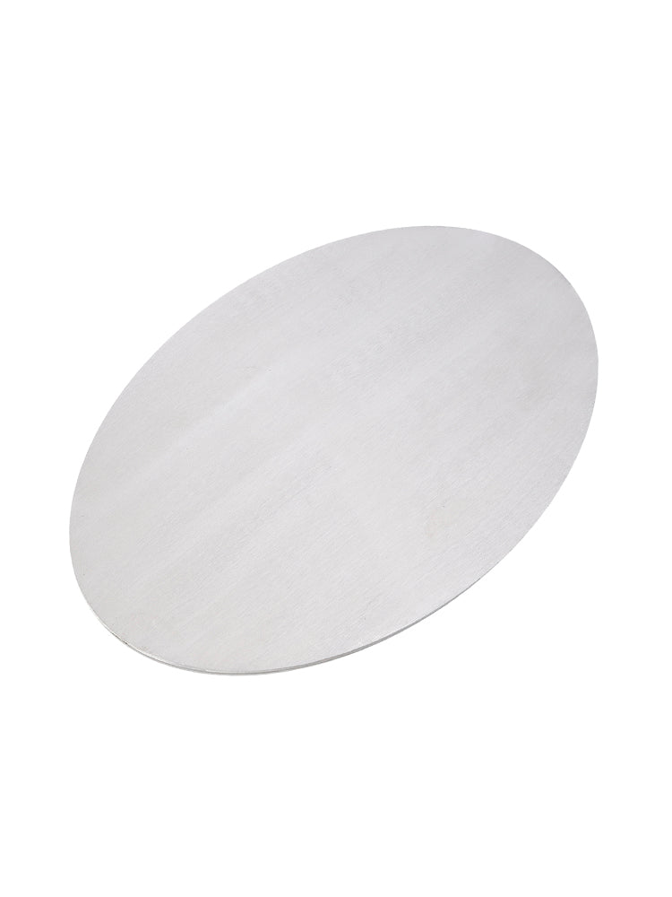 Oval Virgin Ovalna registrska tabla v aluminijasti zlitini, da se sestavite, univerzalna prilagoditev za motocikle