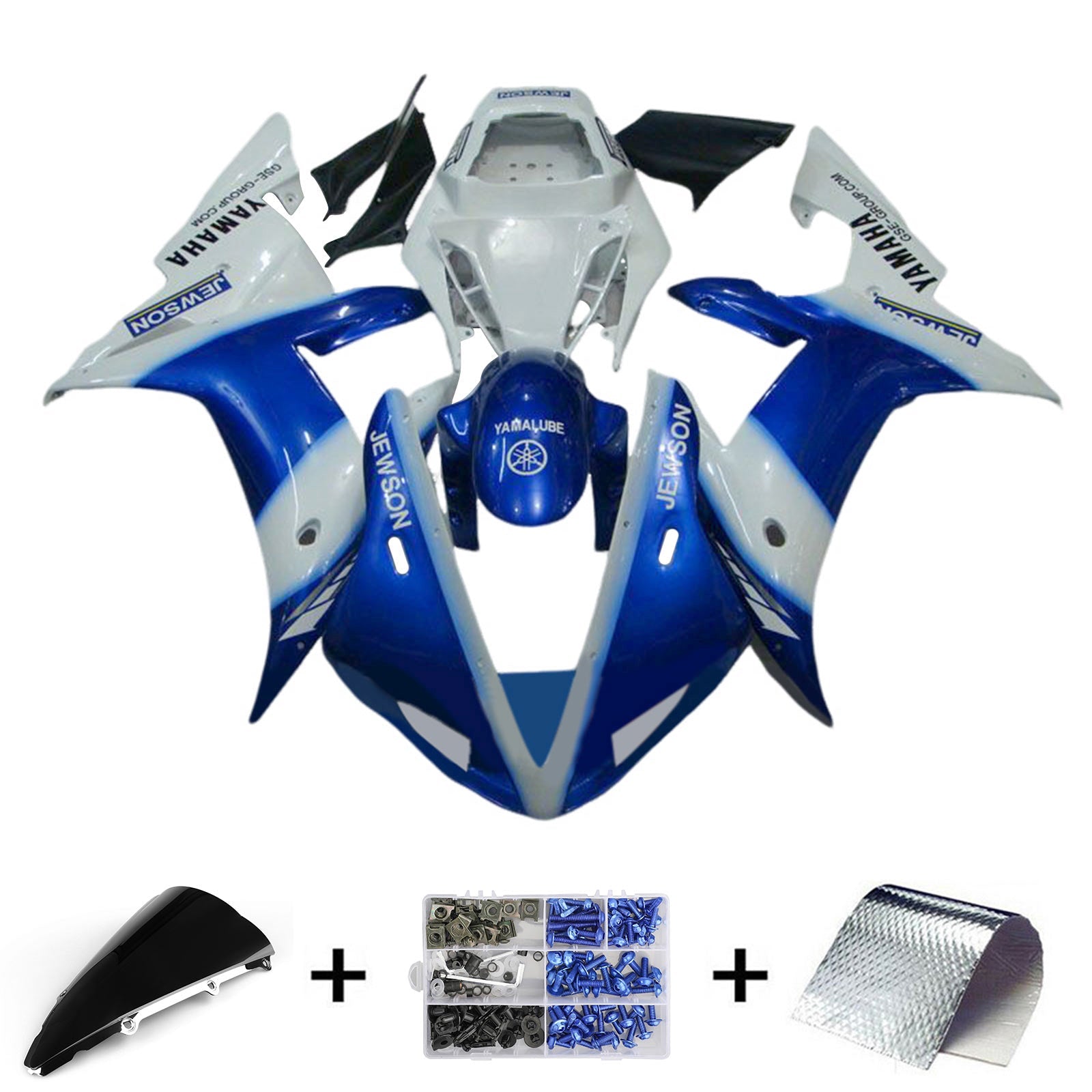 Kit carenatura iniezione Yamaha YZF 1000 R1 2002-2003 Carrozzeria in plastica ABS