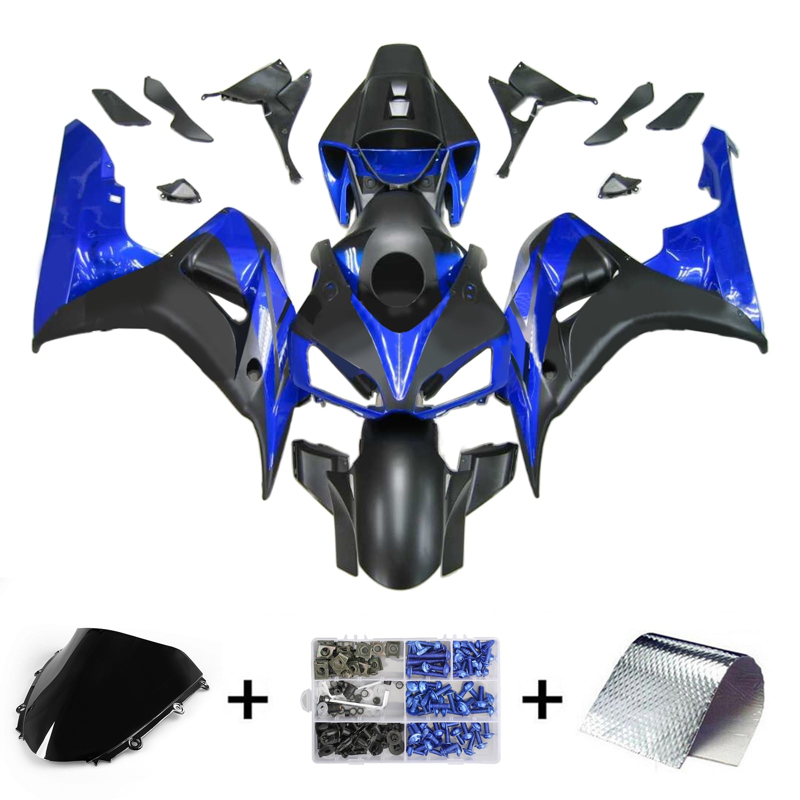 Injection Fairing Kit Bodywork Plastic ABS For Honda CBR1000RR 2006-2007