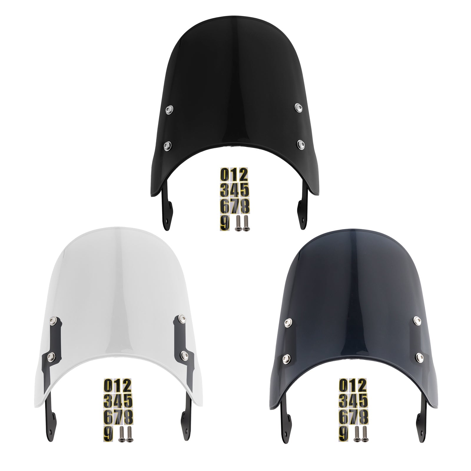 Pare-brise compatible avec YAMAHA XSR 155 2020-2023 XSR 125 2024-2025