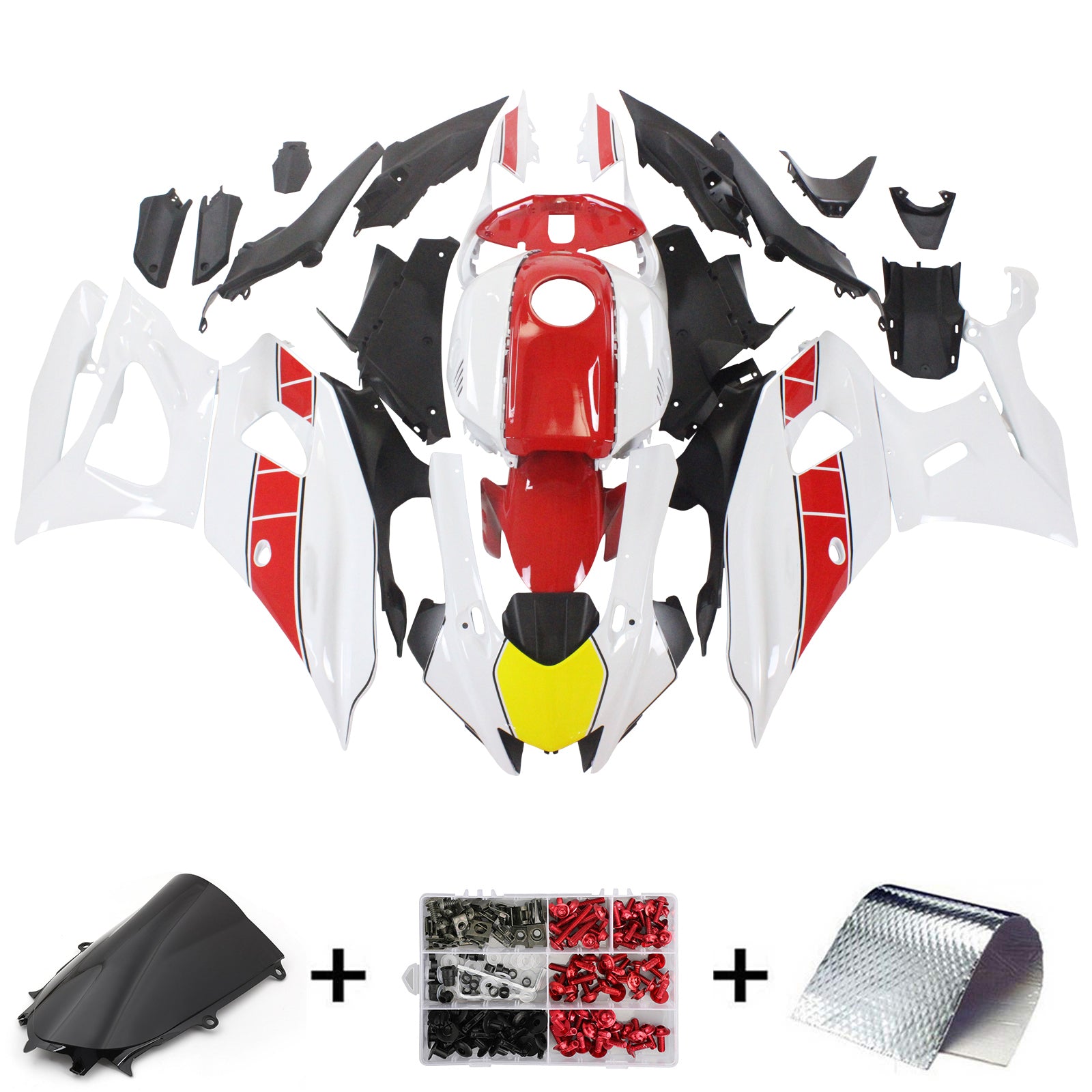Kit de carénage à injection en plastique ABS pour Yamaha YZF-R7 2021-2025