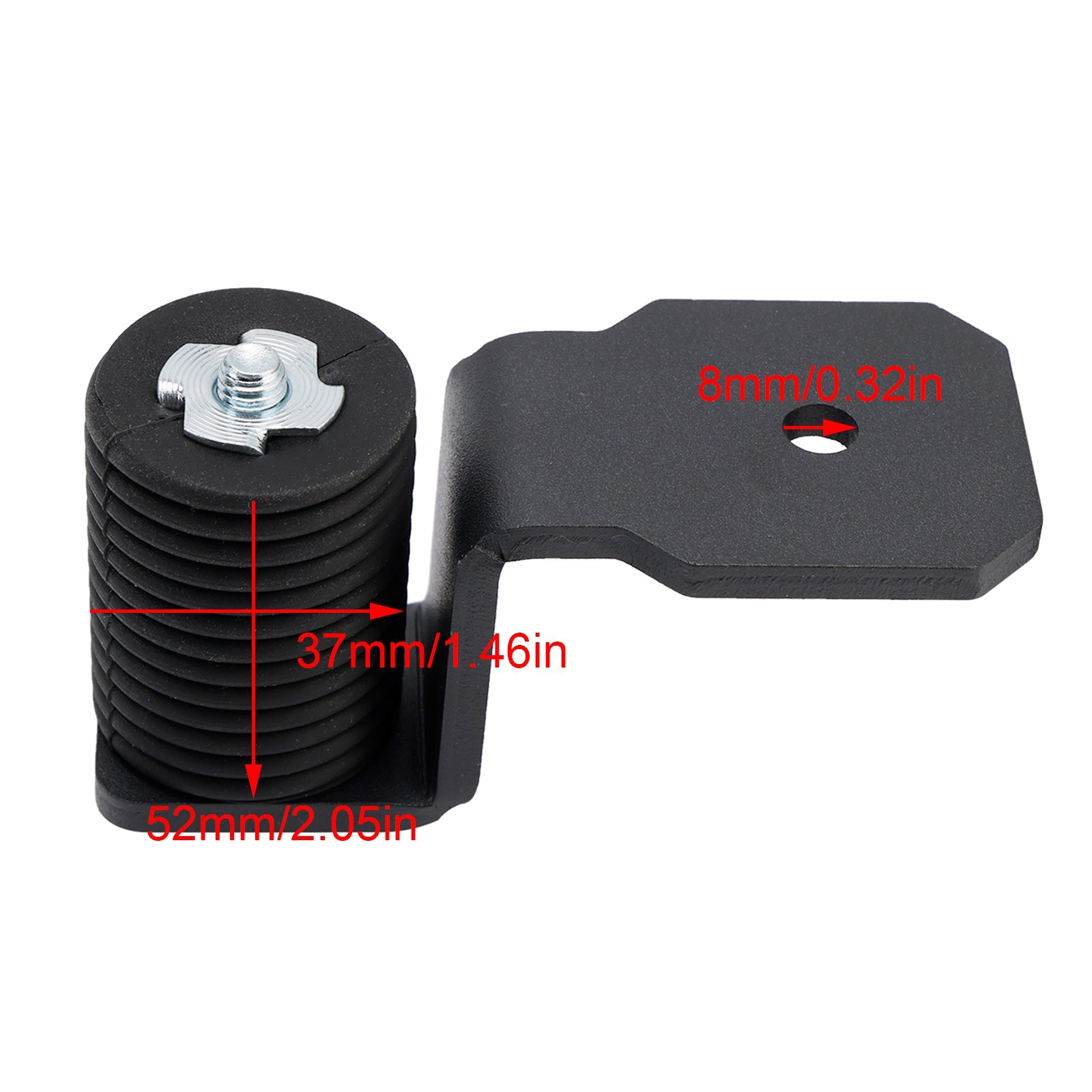 Universaali 37 mm:n tavaratelineen ankkurilippukiinnike Polaris Ranger 1000 900:lle