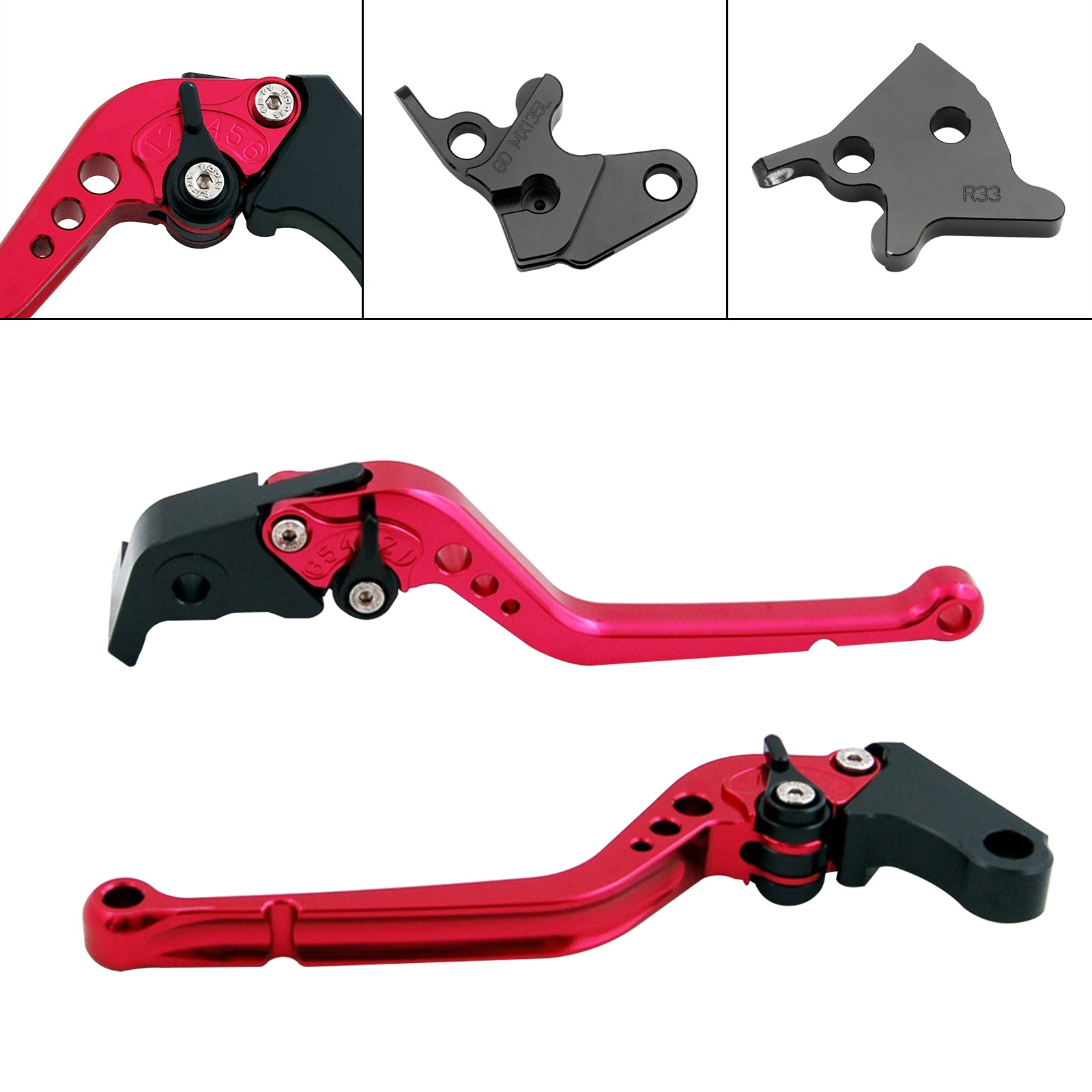 Dolga ročica zavore in sklopke za Yamaha YBR125 2005–2014