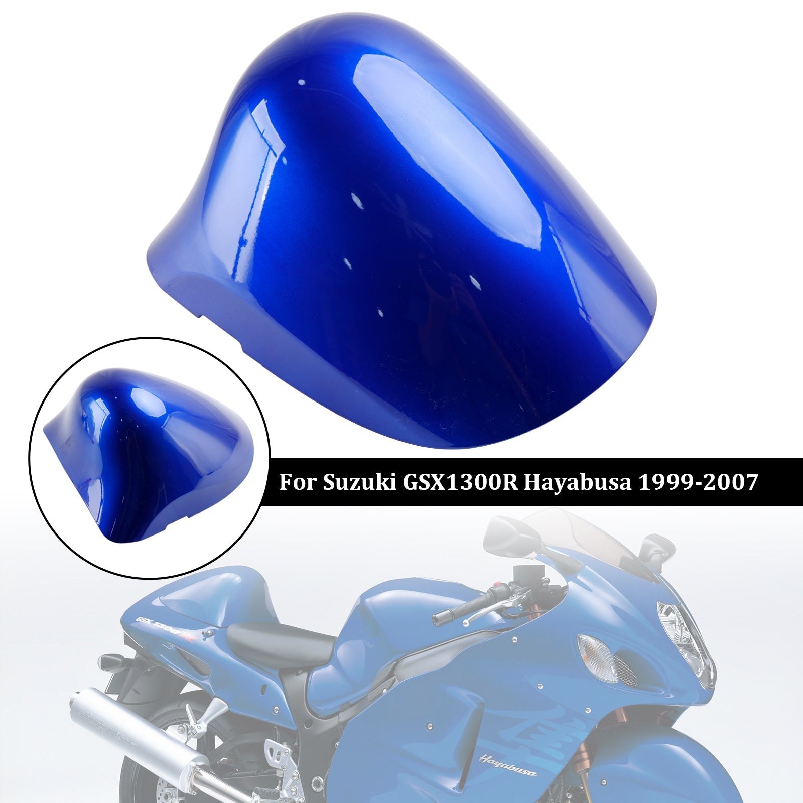 Cubierta del soporte del asiento trasero para Suzuki GSX1300R GSX-R1300 Hayabusa 1999-2007