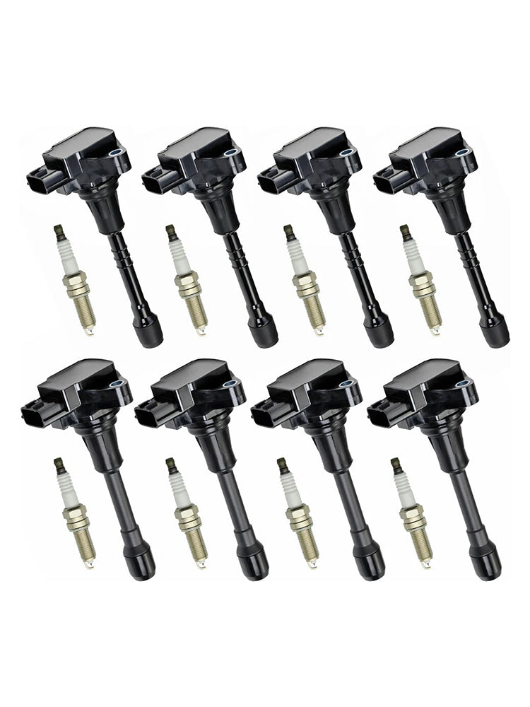 Kit de bobine d'allumage et de bougie d'allumage UF650, côté conducteur, pour Infiniti QX80 V8 5.6L (2014-2017)