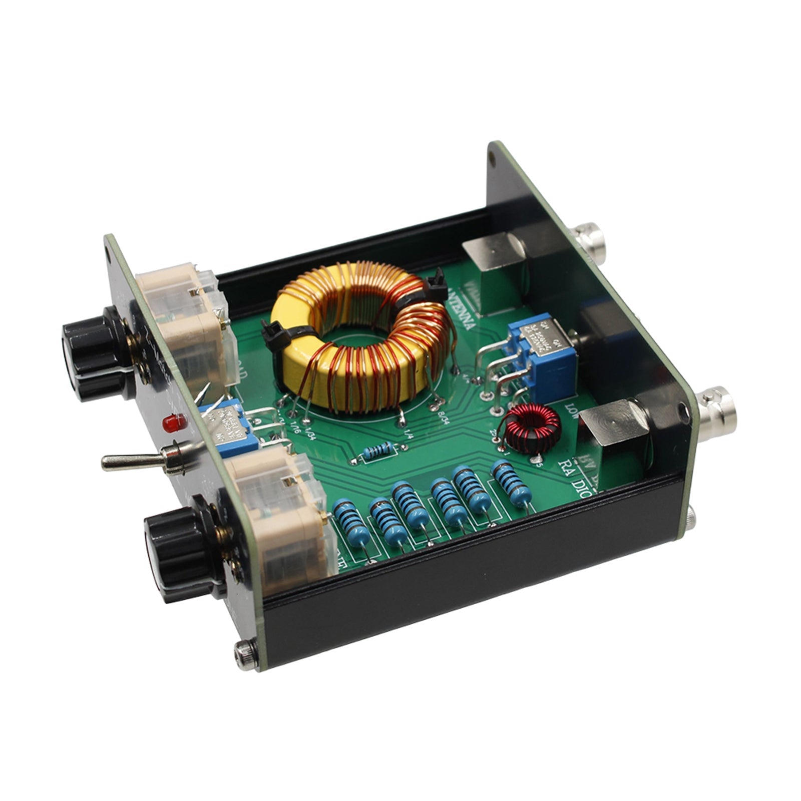 Ročni qrp z-utor-utor, adapter za ham antene 3-28 MHz, vmesnik BNC