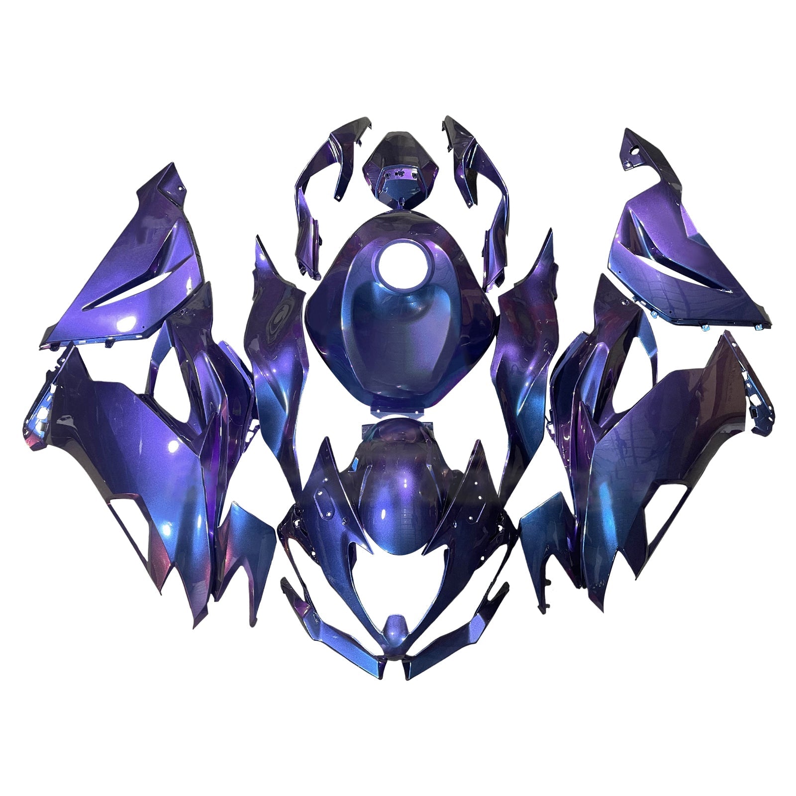 KAWASAKI ZX6R 2019-2023 komplet za vbrizgavanje, plastična karoserija ABS