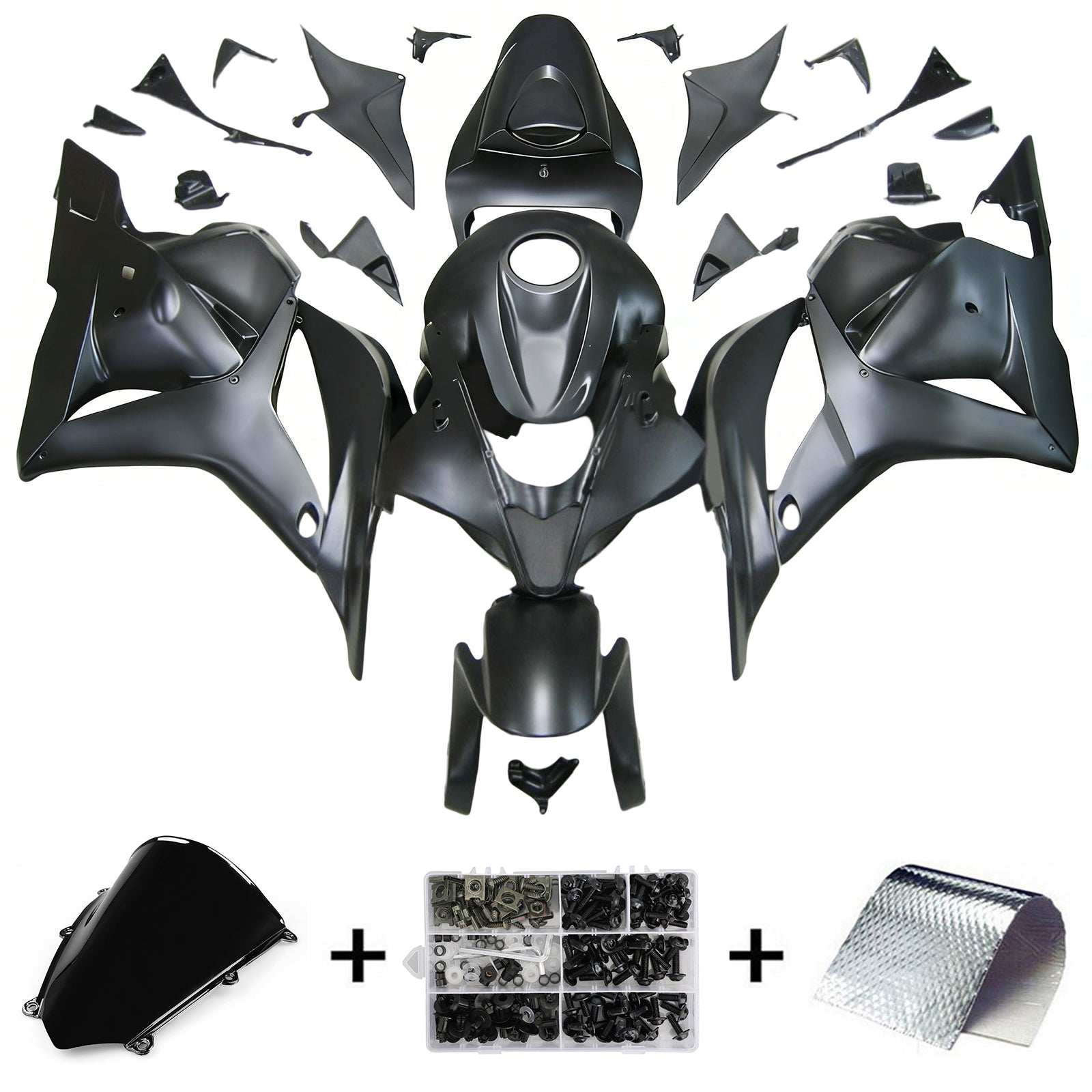 Kit de carénage à injection en plastique ABS pour Honda CBR600RR 2009-2012 F5