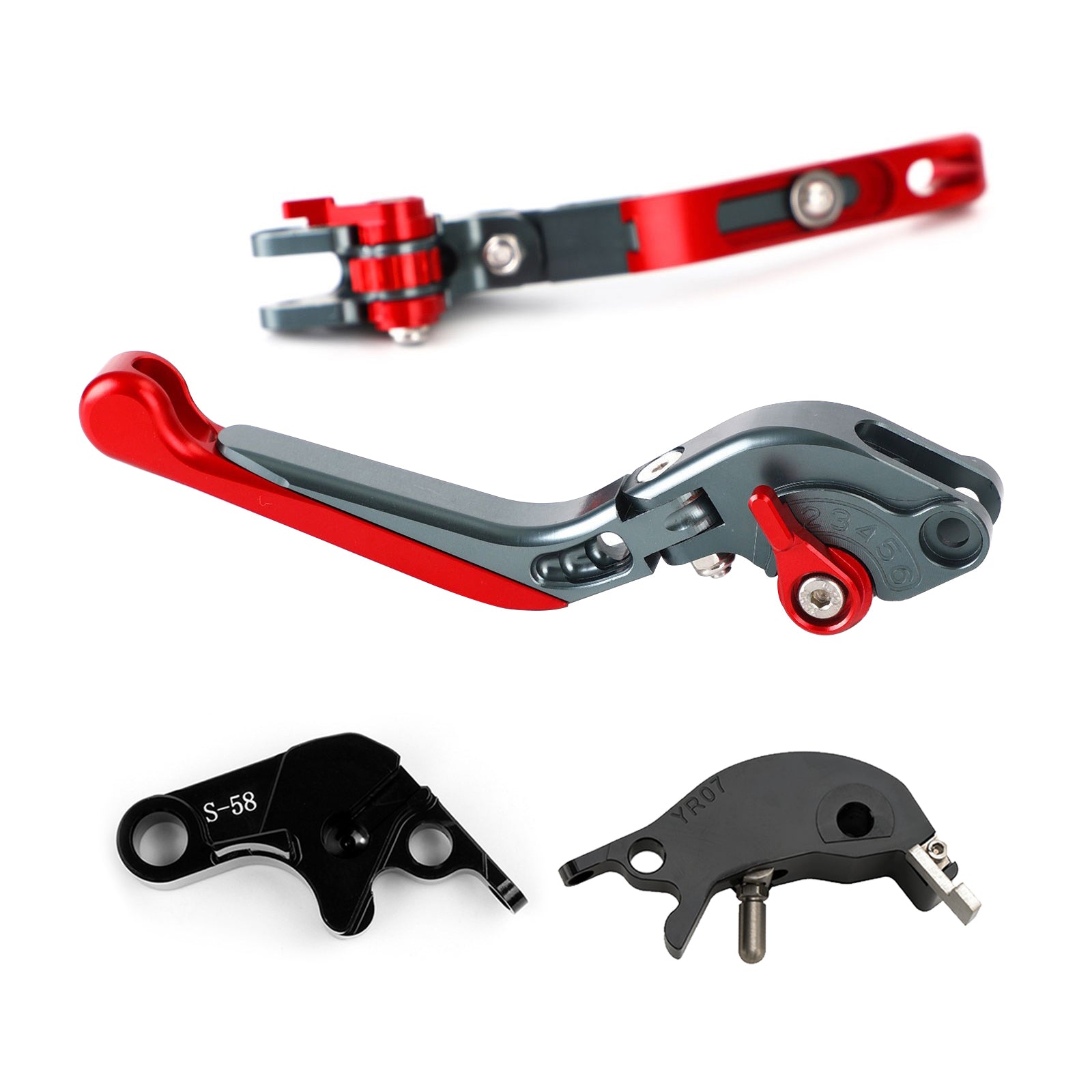 Leva freno frizione regolabile per Yamaha YZF R7 MT-10/SP FZ-10/SP 2022-2023