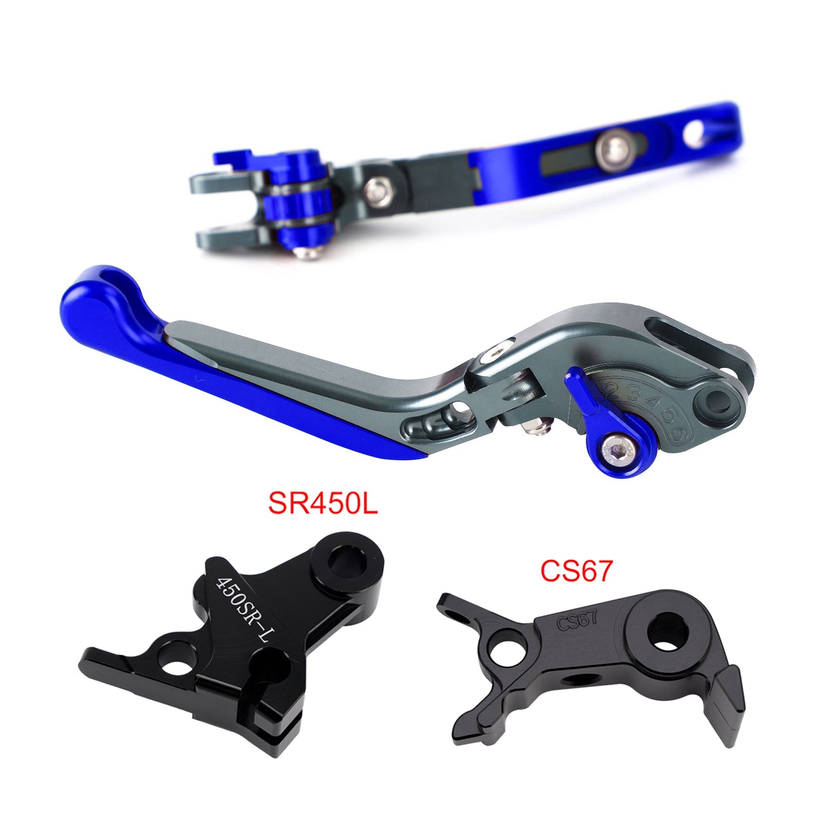 Levier de frein et d'embrayage réglable compatible avec VOGE DS900X 900DSX 2024-2026