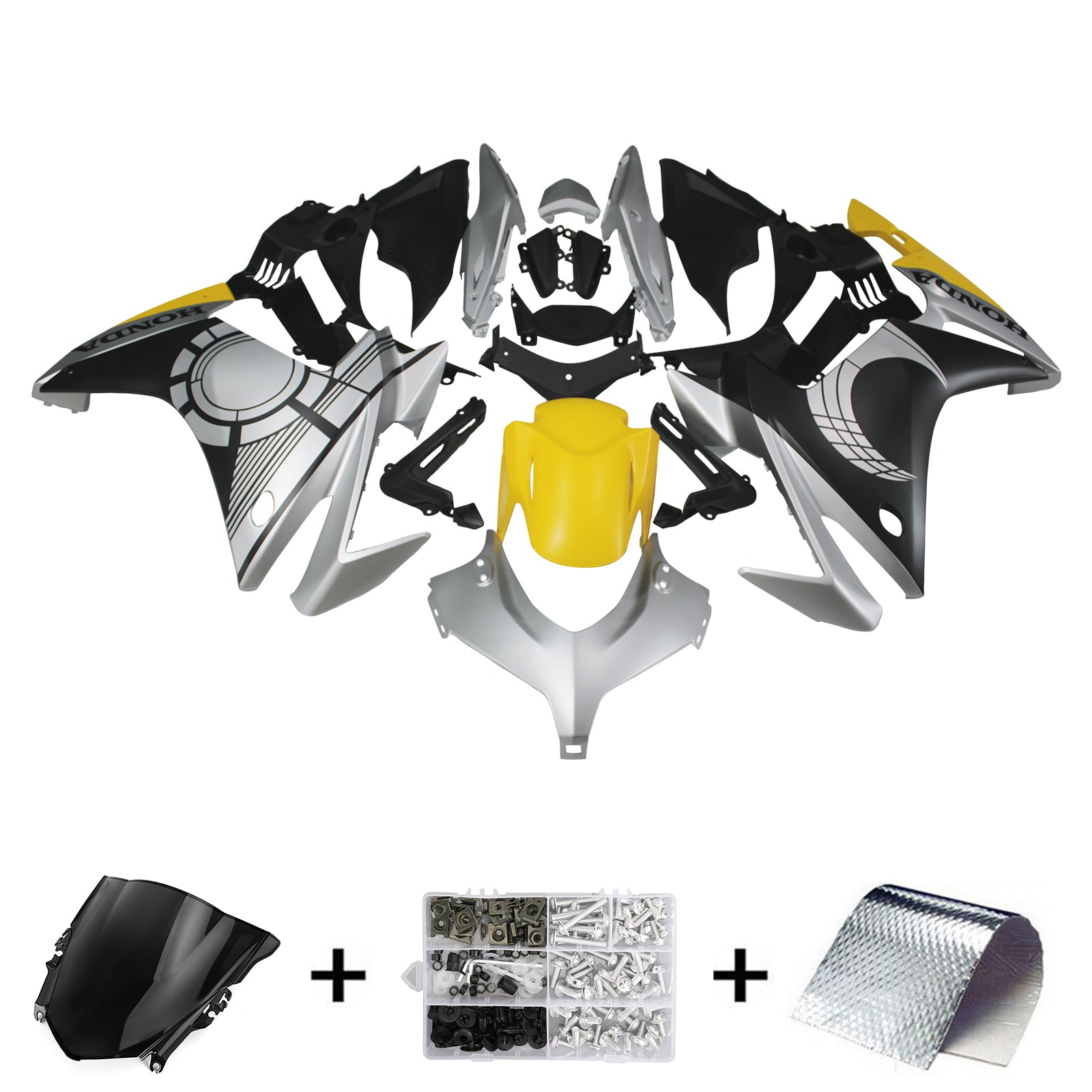 ABS Plastic Kairing Kit voor Honda CBR500R 2013-2015