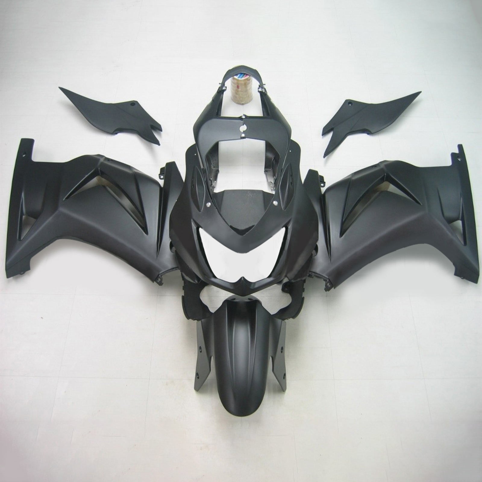 Kit de carénage par injection, carrosserie en plastique ABS, compatible avec Kawasaki EX250/Ninja250R 2008-2012