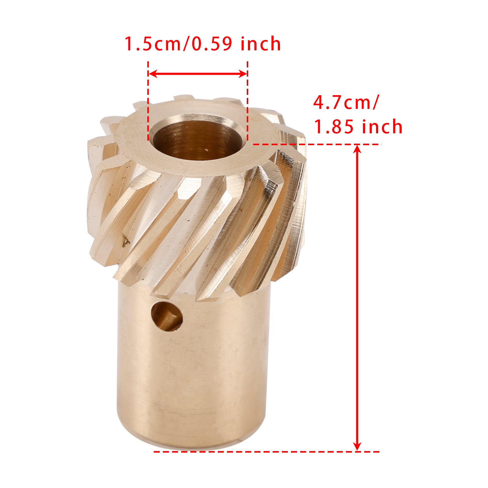 “ 410 ” verdeeltandwiel (asdiameter : 0,500 inch) voor Chevy-motoren met MSD Small/Big Block Ignition.