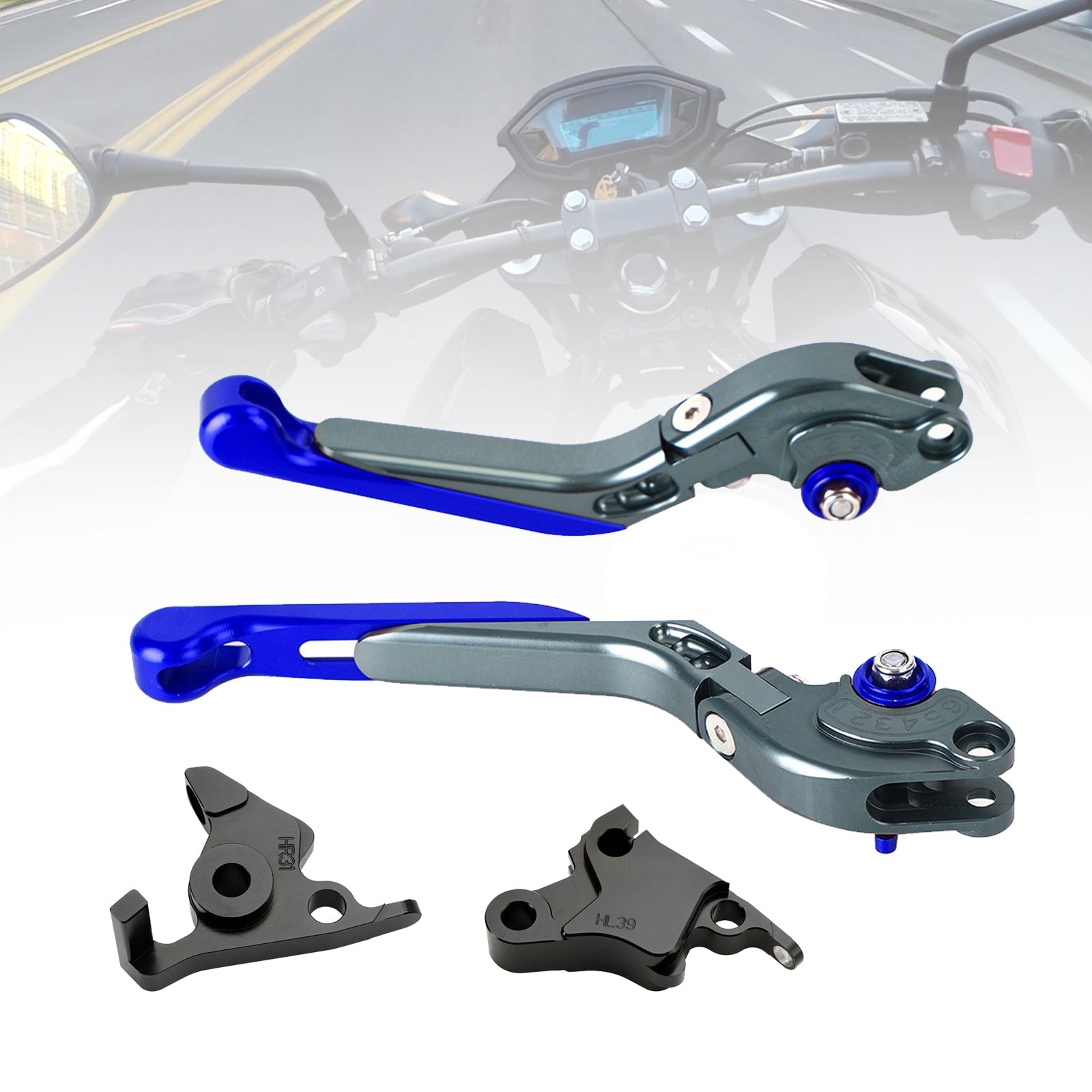 Levier de frein d'embrayage réglable pour CFMOTO 450SS 450SR 21-23 450NK 23-24