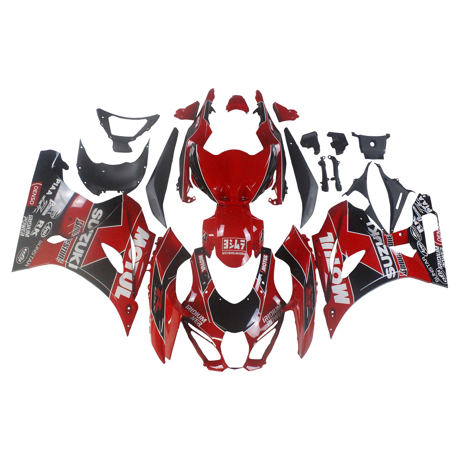 Injectie kuip kit carrosserie plastic buikspieren voor Suzuki GSXR1000 2017-2024 K17