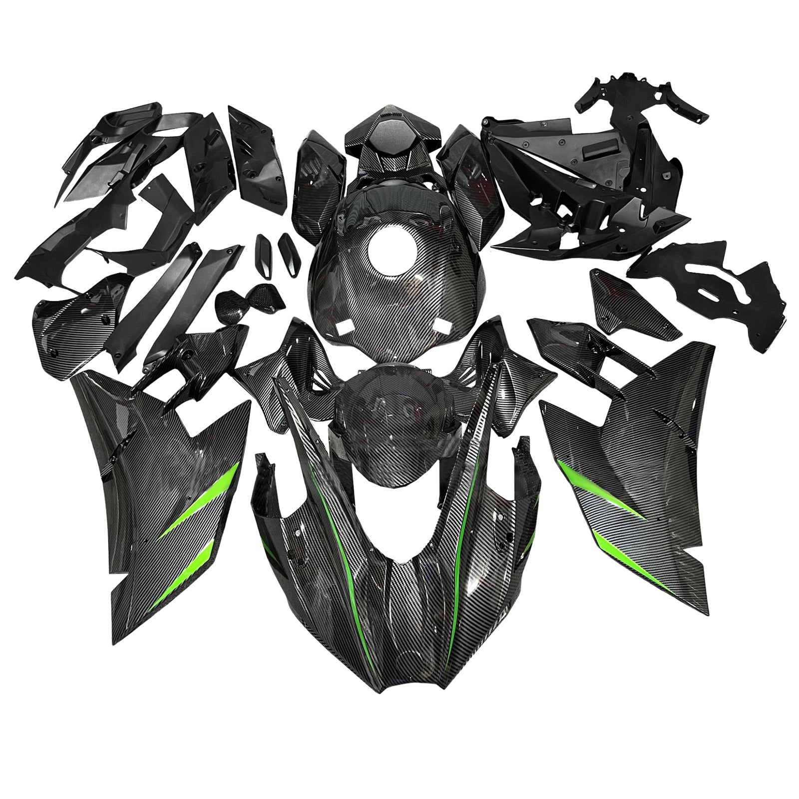 Kit per carenatura per iniezione ABS per Kawasaki Ninja H2 2015-2022