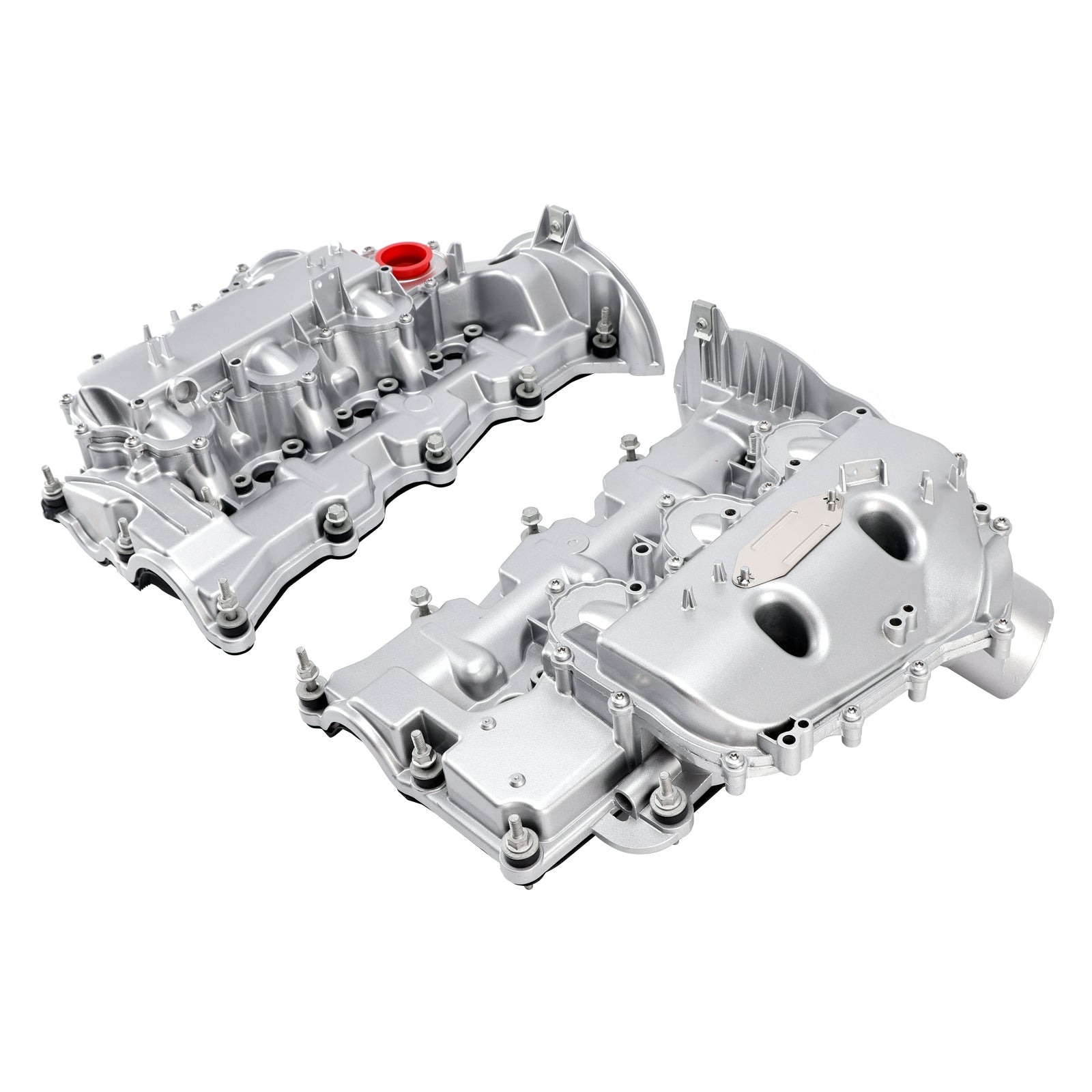 Paire de couvre-culasses en aluminium pour Land Rover Discovery Range Rover 3.0 V6 306DT