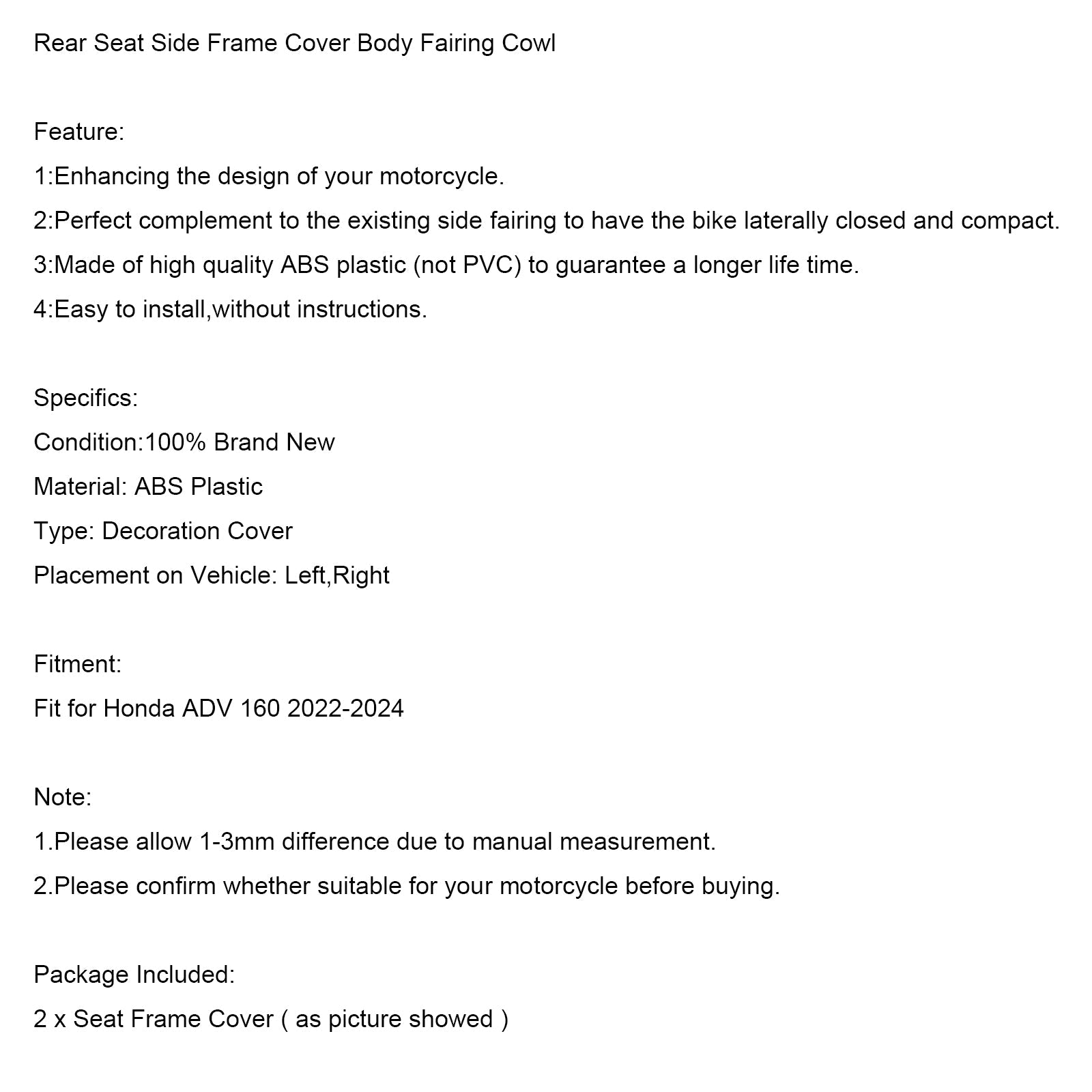 2023-2024 Honda Adv 160 Lover de Oddabia SEAD SEAD