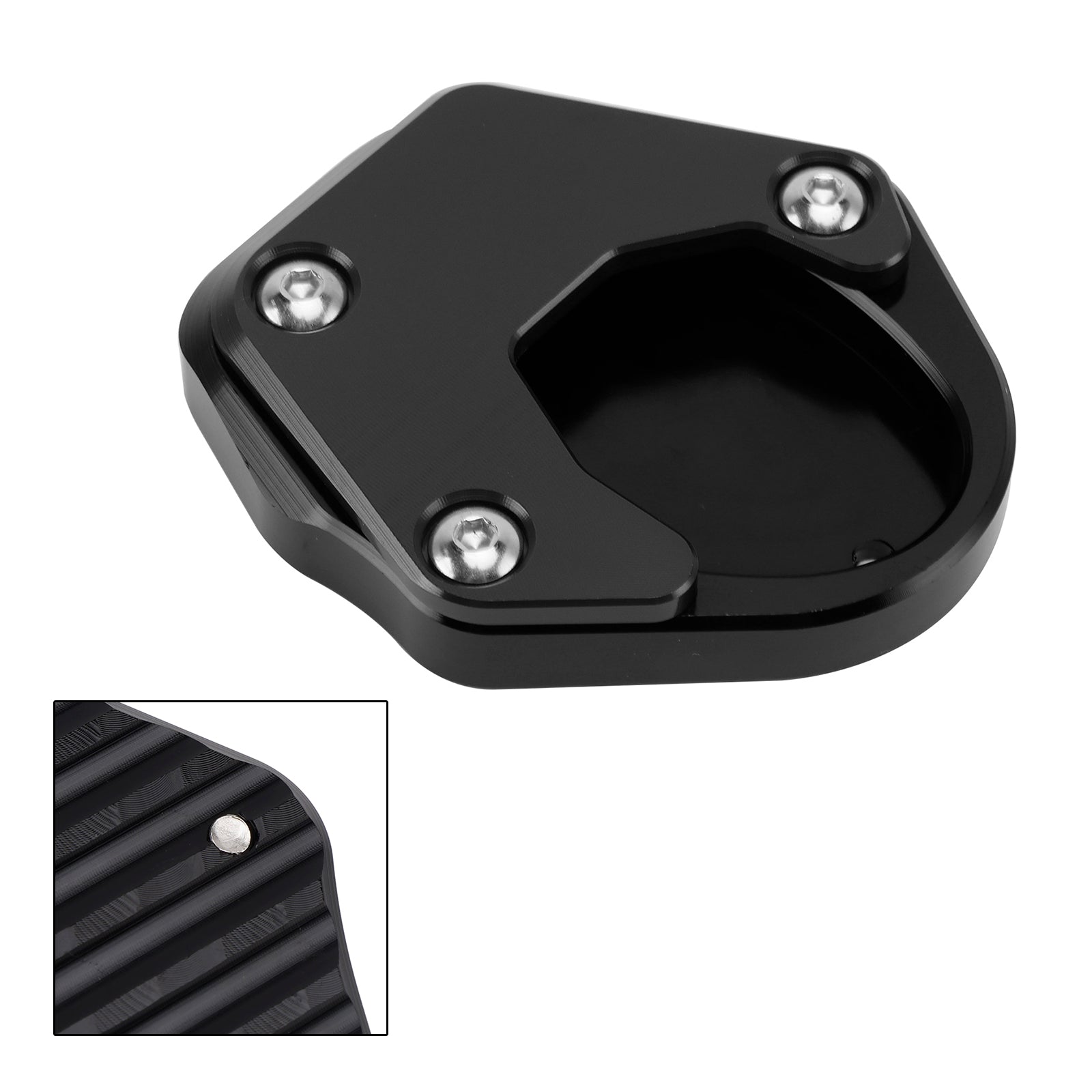 Extension de béquille d'agrandissement de béquille latérale verte adaptée pour Kawasaki Klx2301S/R Klx150 titane