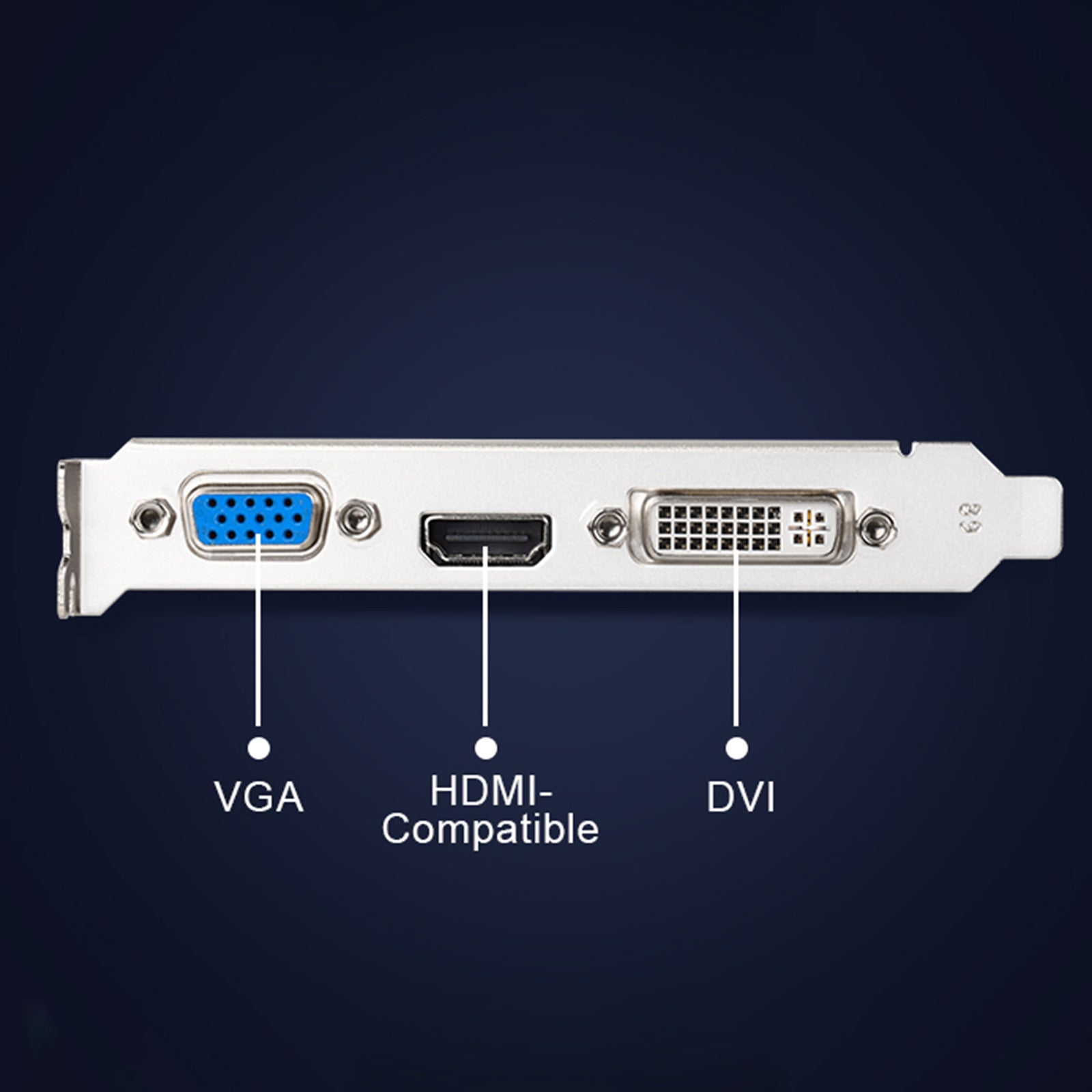GT730 4G GDDR3 grafische kaart thuiskantoor HD HDMI VGA DVI-displayinterface