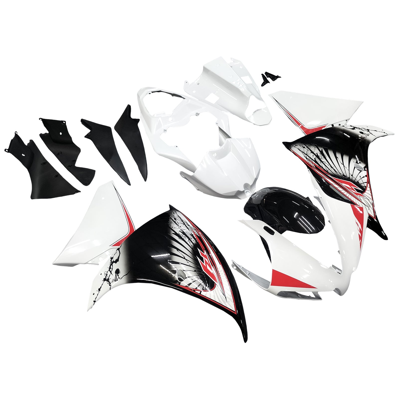 Injection Fairing Kit Bodywork Plastic ABS fit For Yamaha YZF 1000 R1 2012-2014