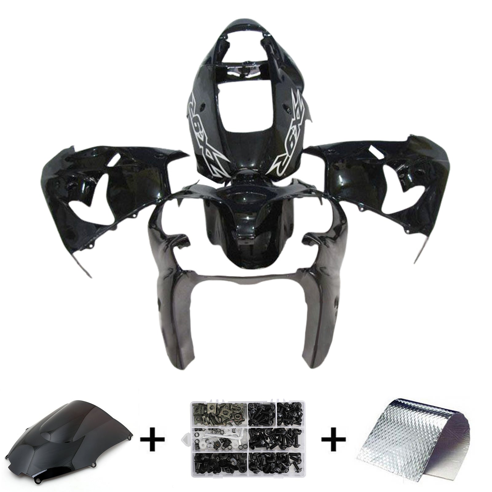 KAWASAKI ZX9R 2002-2003 komplet za vbrizgavanje, plastična karoserija ABS