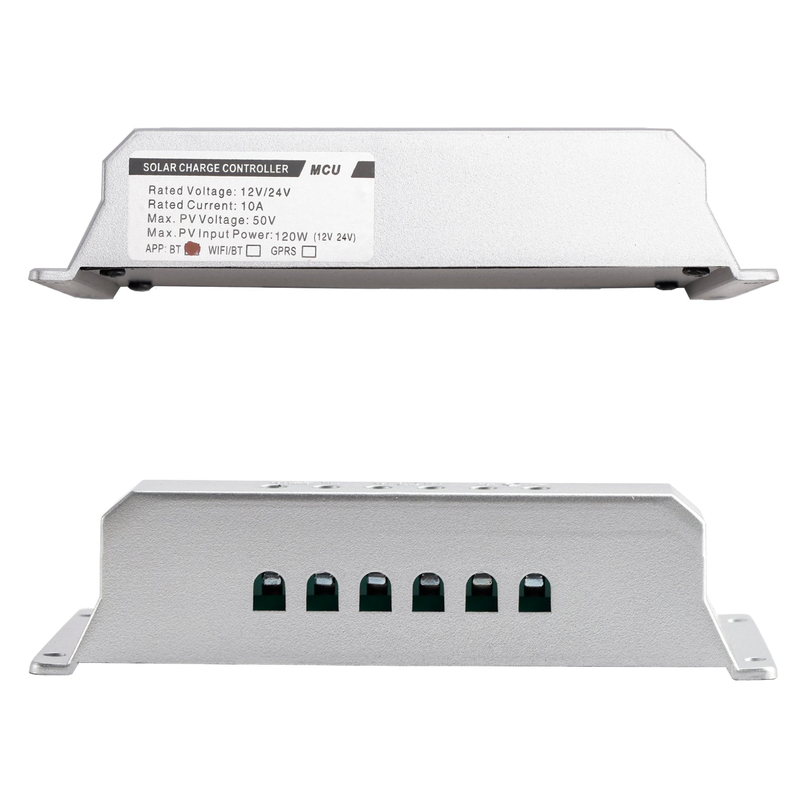 Contrôleur solaire PWM 10A-60A, application mobile, contrôle intelligent