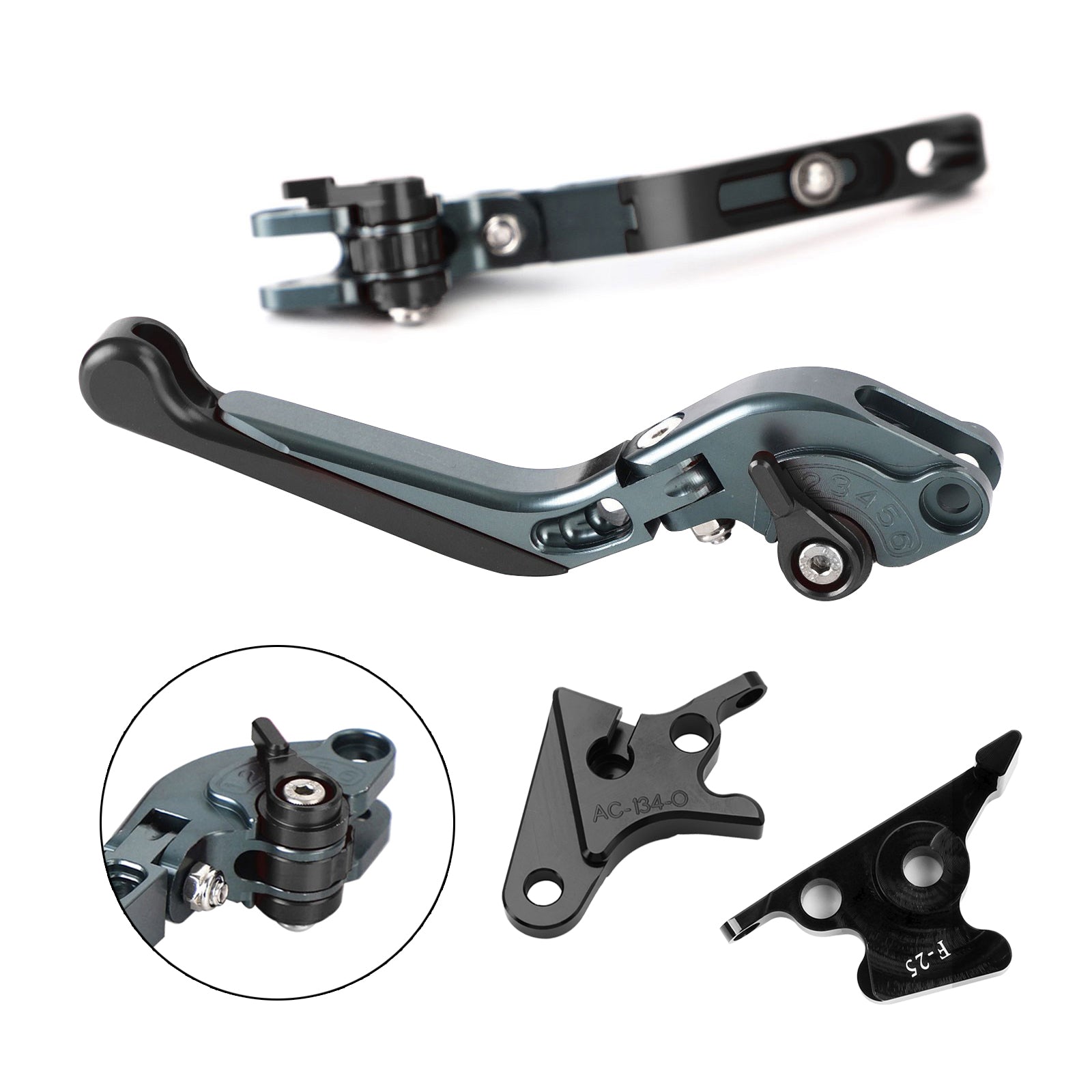 Palanca de freno de embrague ajustable para Honda CB350 Hness GB350 CB350 2021-2023