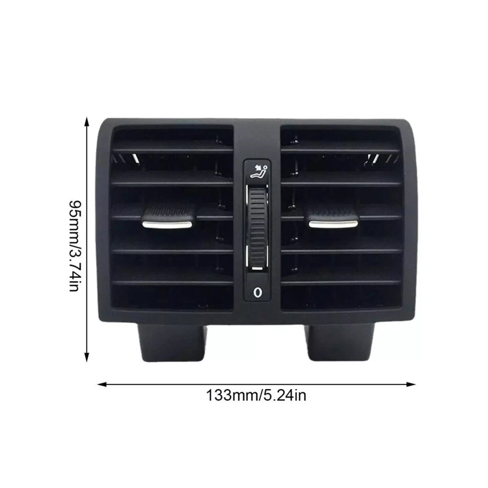 Mreža'Zadnja zračna odprtina za VW Touran Caddy 2004-2015 1TD819203A