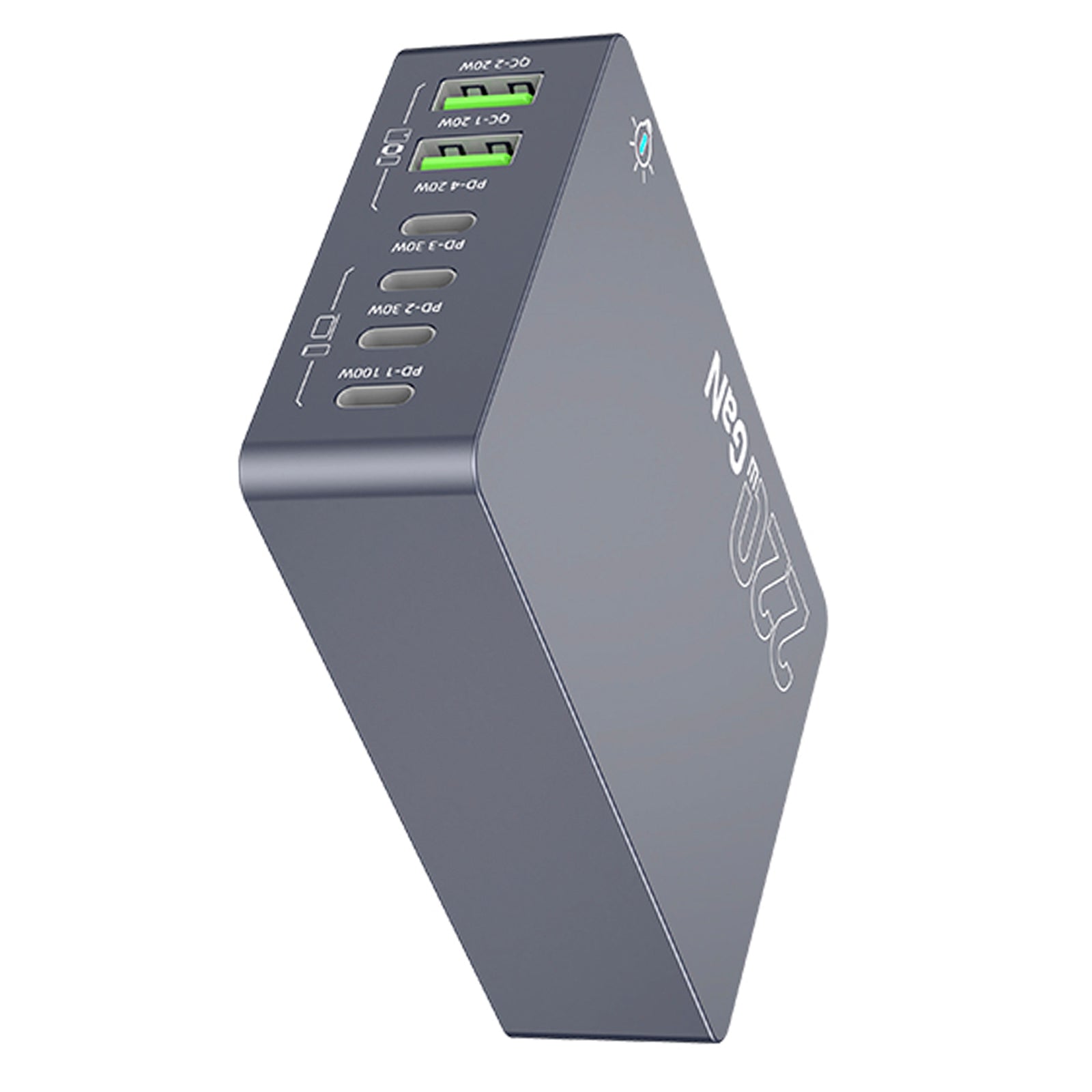 F8A Station Station F8A Fast Charger USB 6 Pristanišča PD100W polnilnik polnilnika PD100W