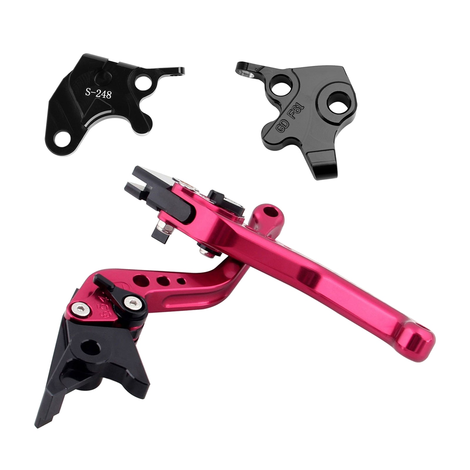 Palanca de freno y embrague corta para Yamaha YZF R125 2008-2011