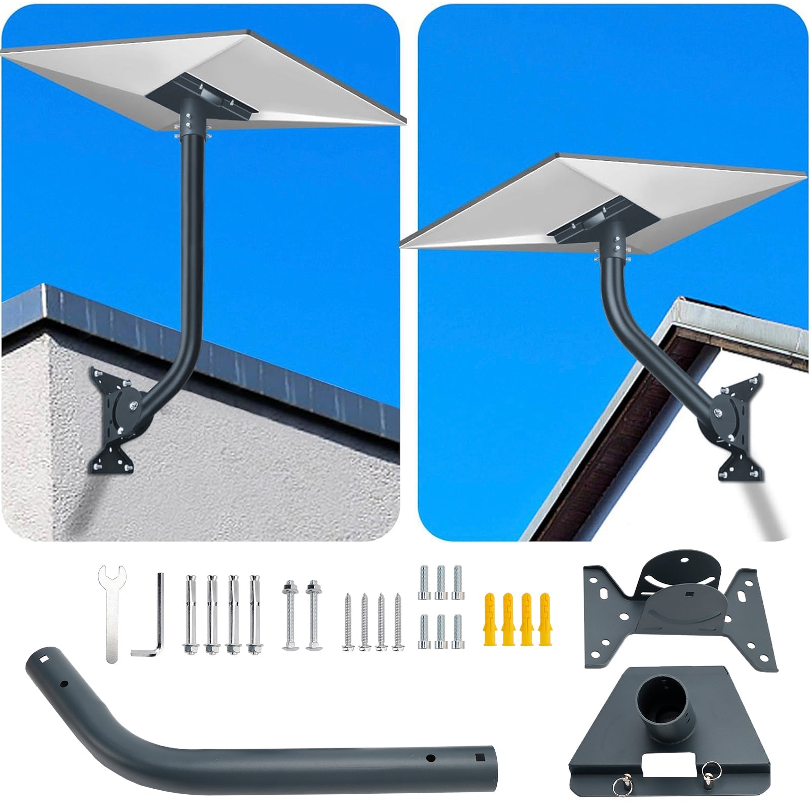 Kit de montaje en techo o pared exterior ajustable V3 Starlink Gen 3 360°