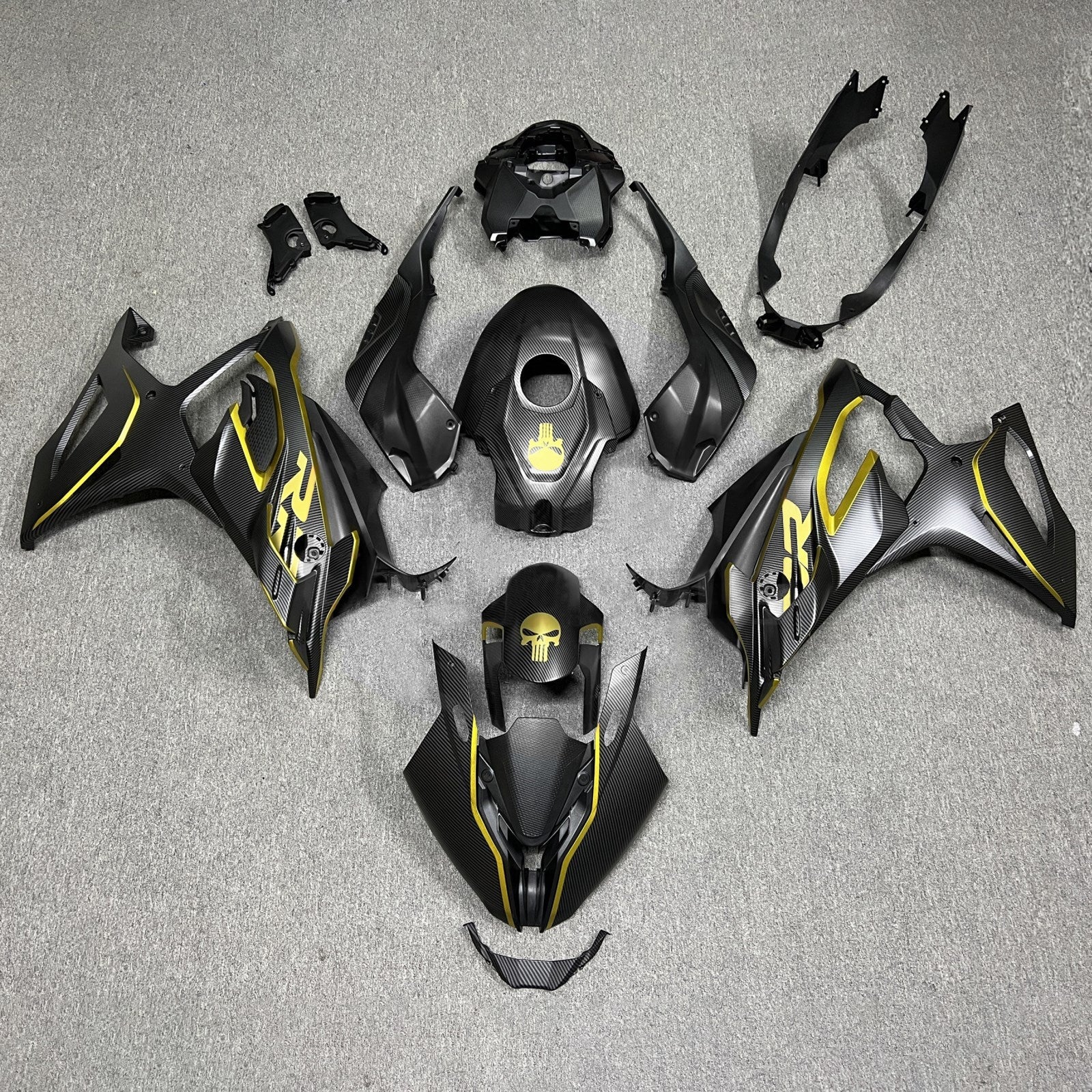 Kit de carénage d'injection pour BMW S1000RR 2023-2024 Carrosserie Plastique ABS