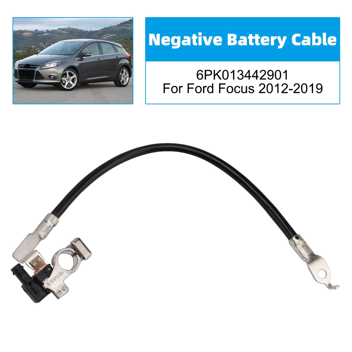 Minuskabel der Batterie 6PK013442901 für Ford Focus 2012–2019