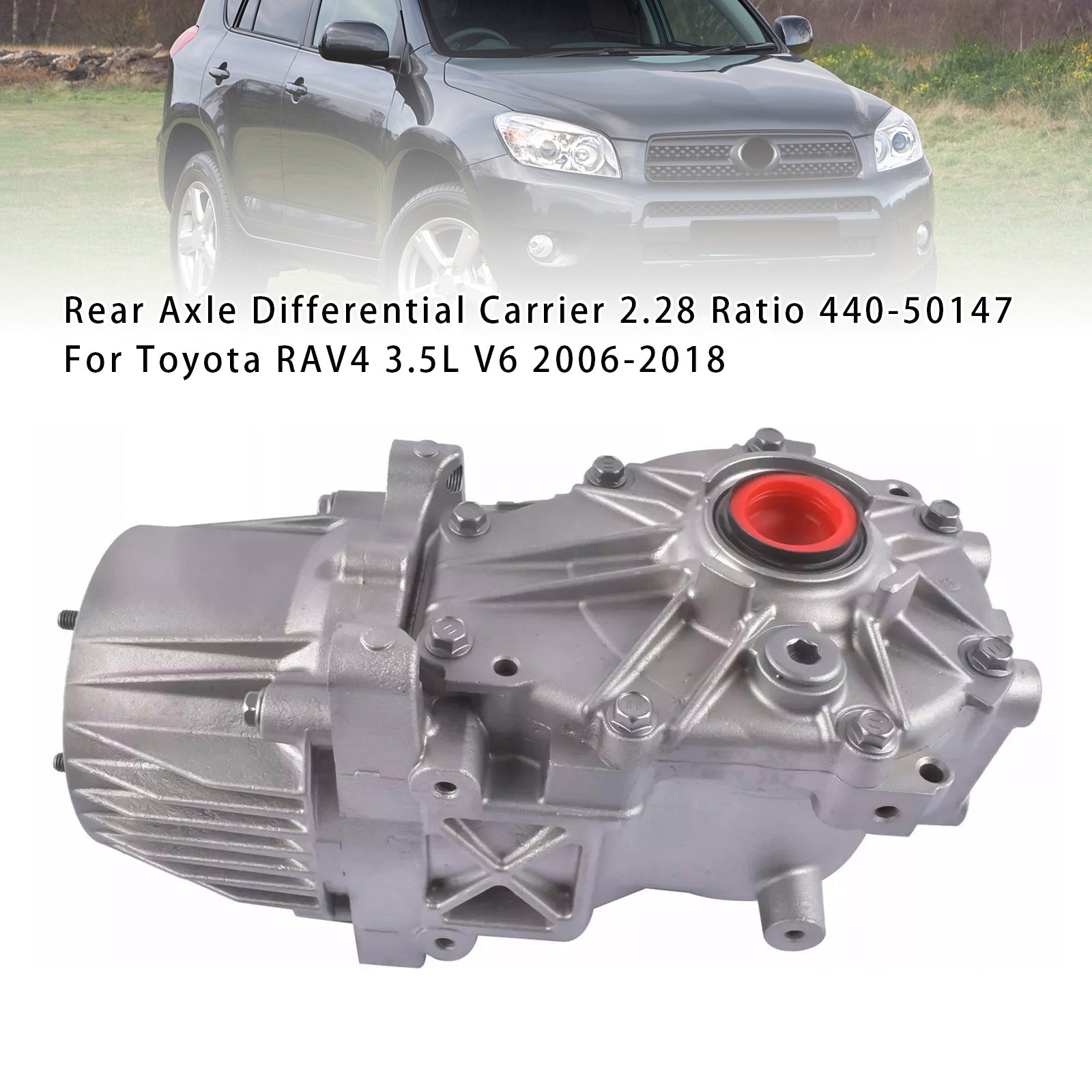 Support de différentiel d'essieu arrière Toyota RAV4 2012-2015, rapport essence 2,28 Support de différentiel d'essieu arrière, rapport 2,28 440-50147 287964997