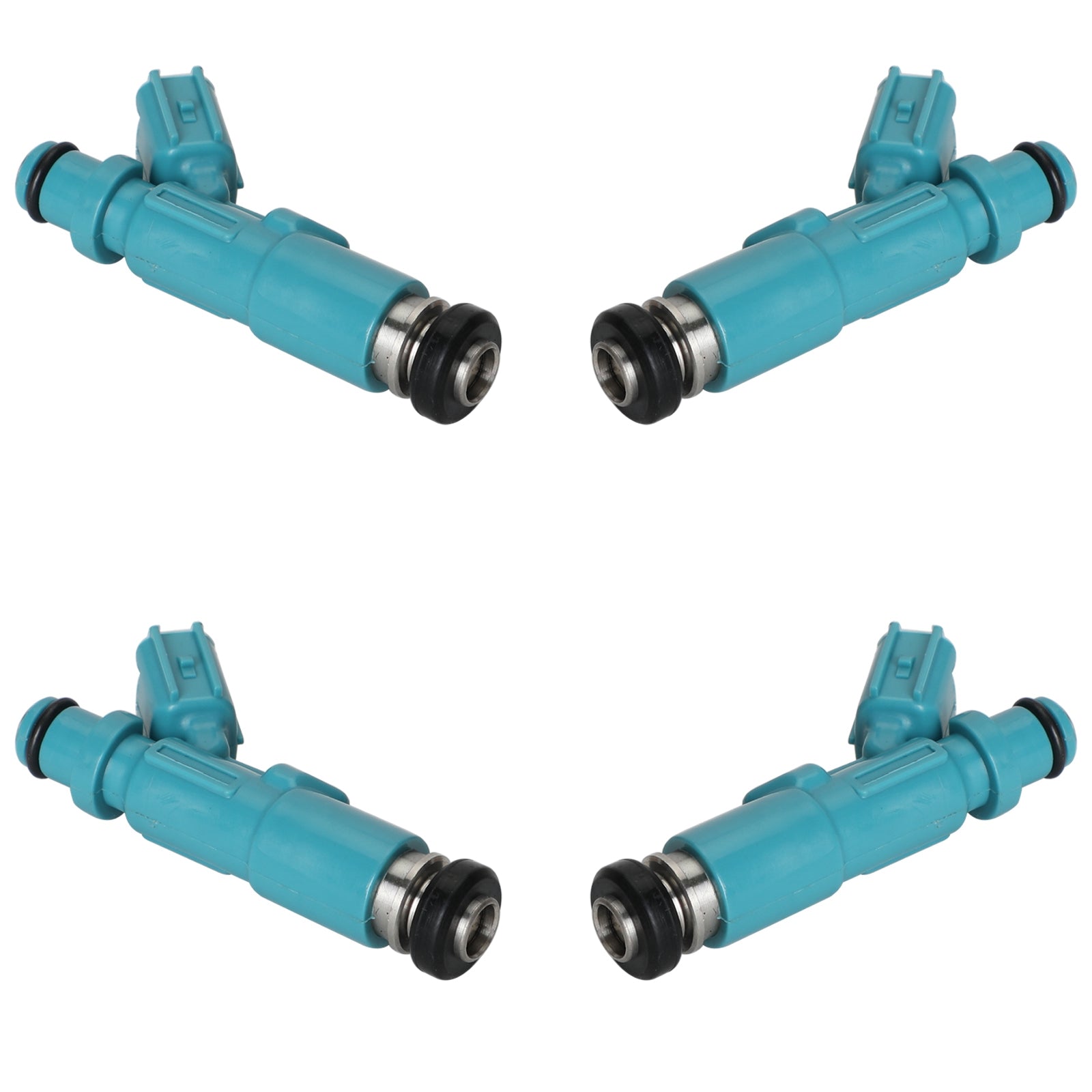 Iniettori di carburante 4pcs 23250-23020 per Toyota Yaris Vitz 1.0L 1.3L 1999-2005 Generico