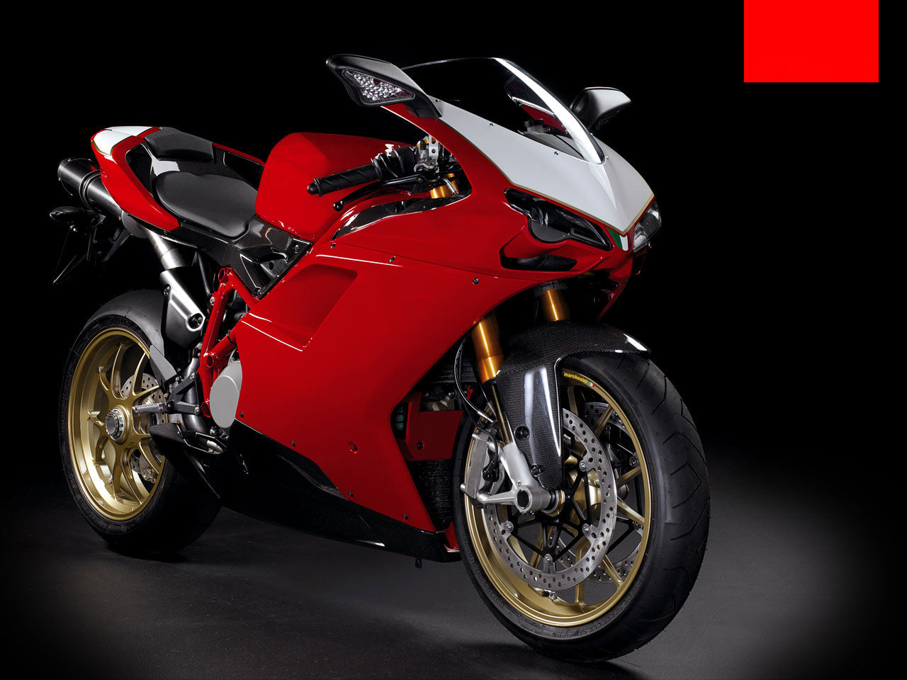 Kit de carénage par injection, carrosserie en plastique ABS, compatible avec Ducati 1098/1198/848 de 2007 à 2011
