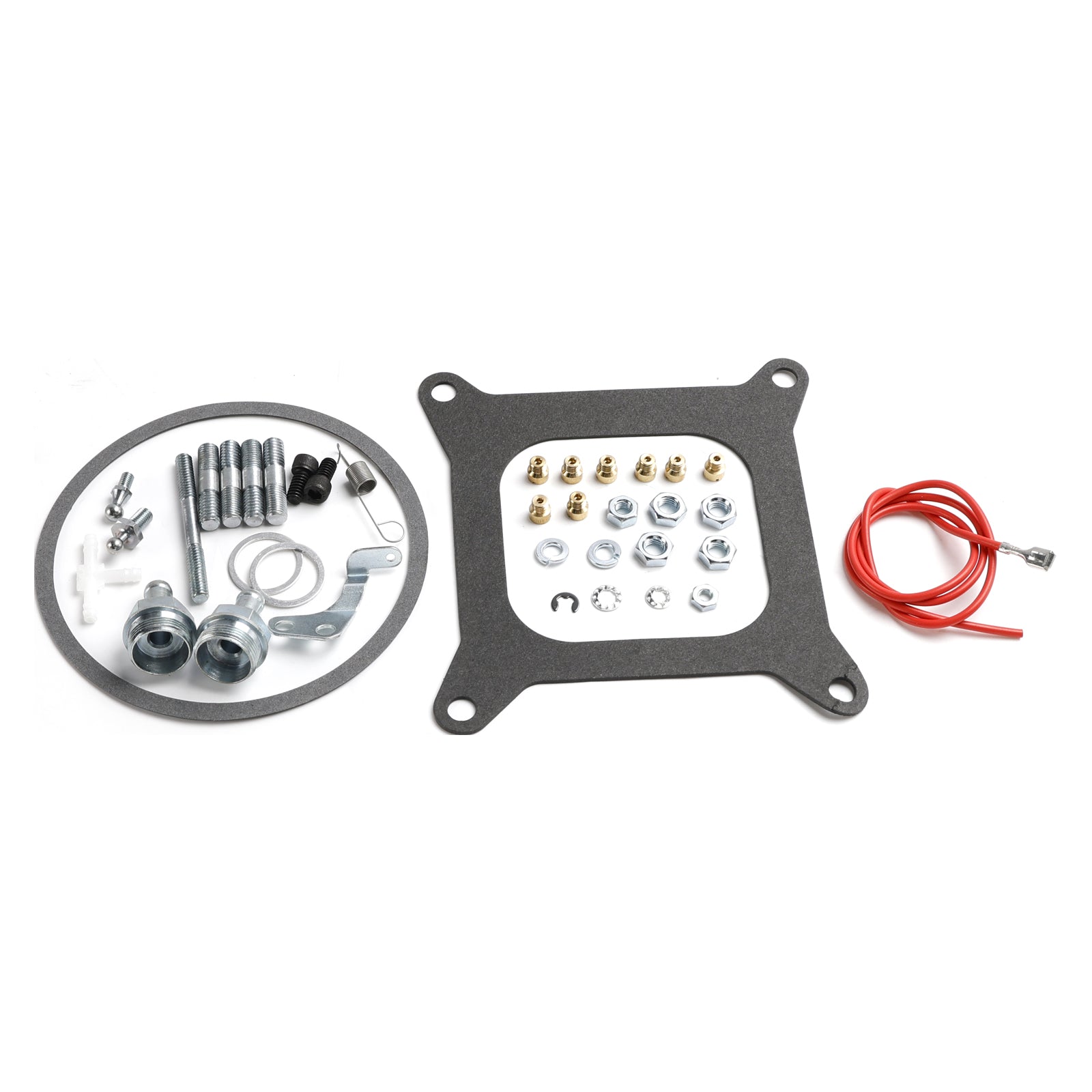 Brawler 4 Barrel 650 CFM carburateur met dubbele pomp en elektrische choke BR-67255