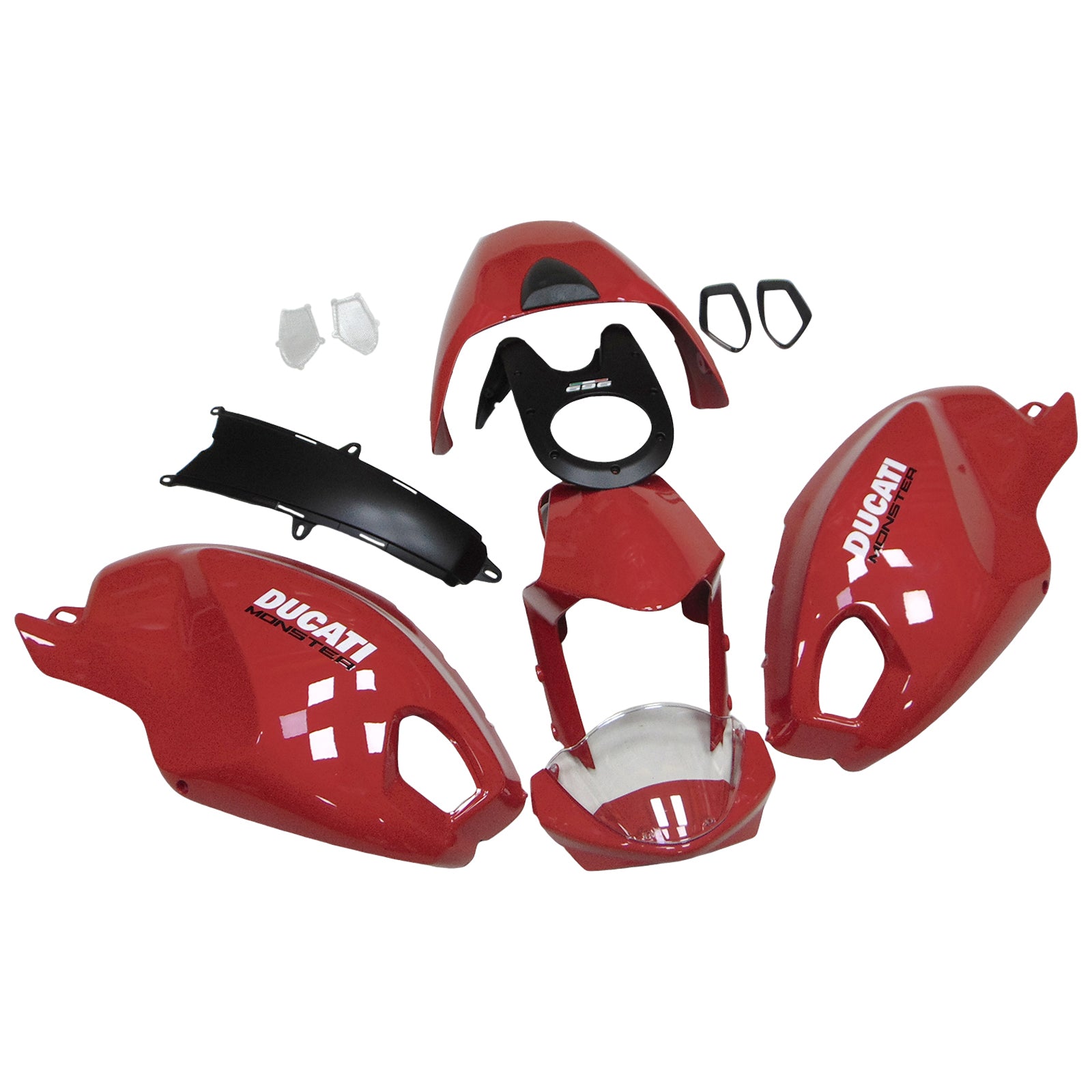 Kit di carenatura iniettato per Ducati Monster 696 796 1100 s Evo ogni anno