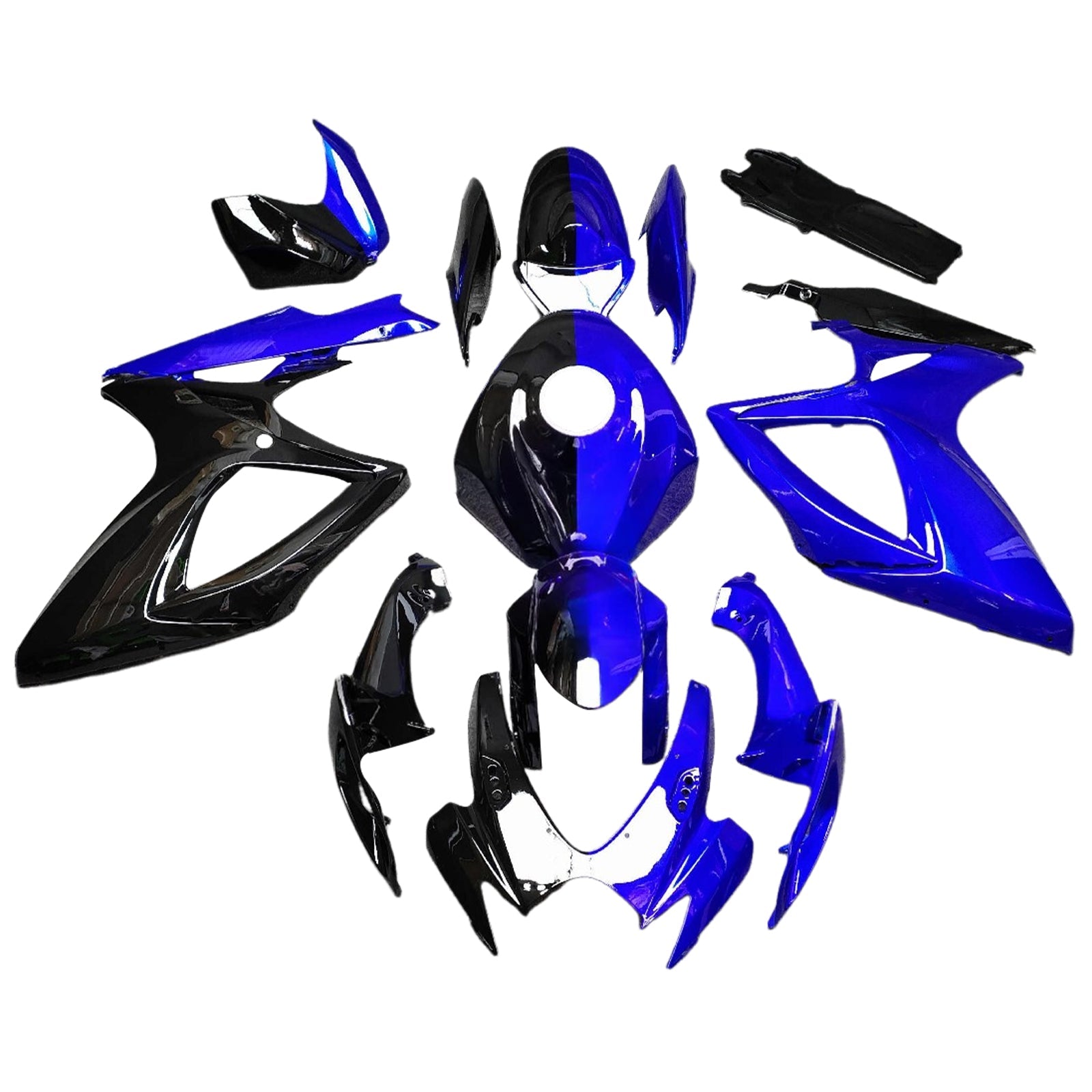 Kit de deficiencia inyectado en plástico AB para Suzuki GSXR 600/750 2006-2007 K6