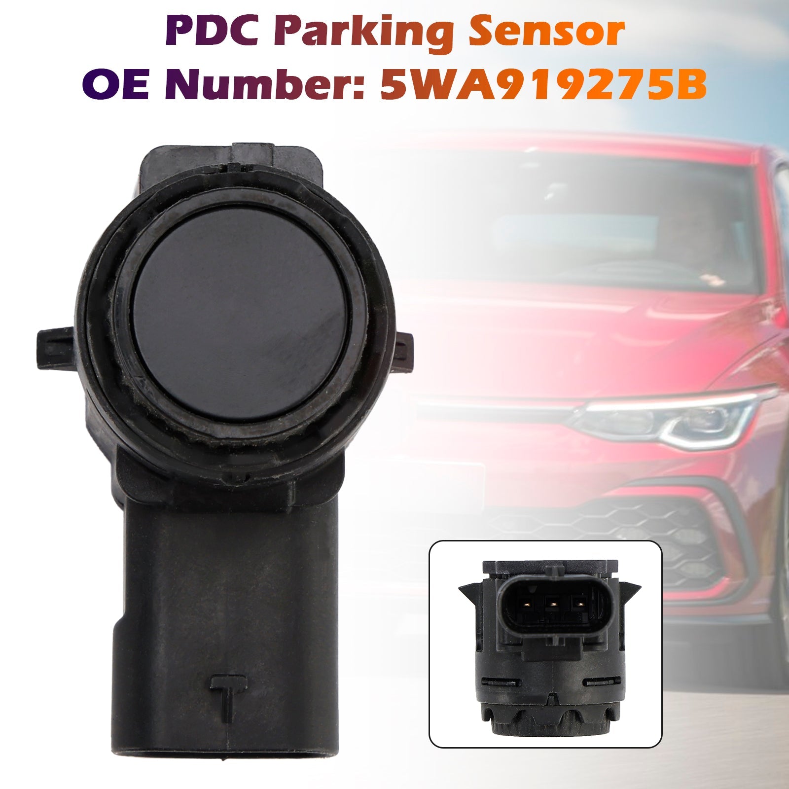 Sensor de estacionamiento 5WA919275B 5WD919275 para el asiento de VW Audi Skoda