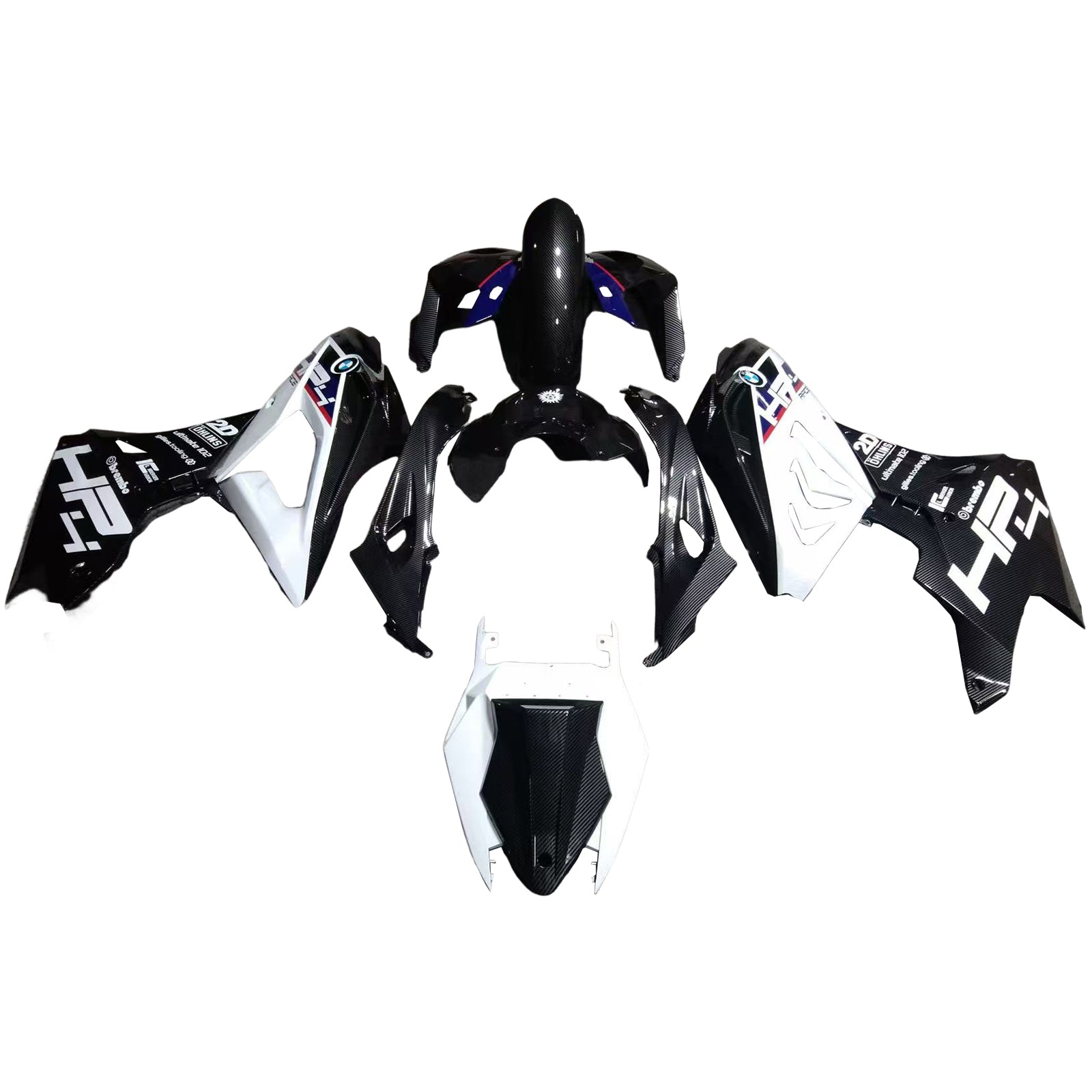 Injection Fairing Kit Bodywork Plastic ABS fit For BMW S1000RR 2017-2018